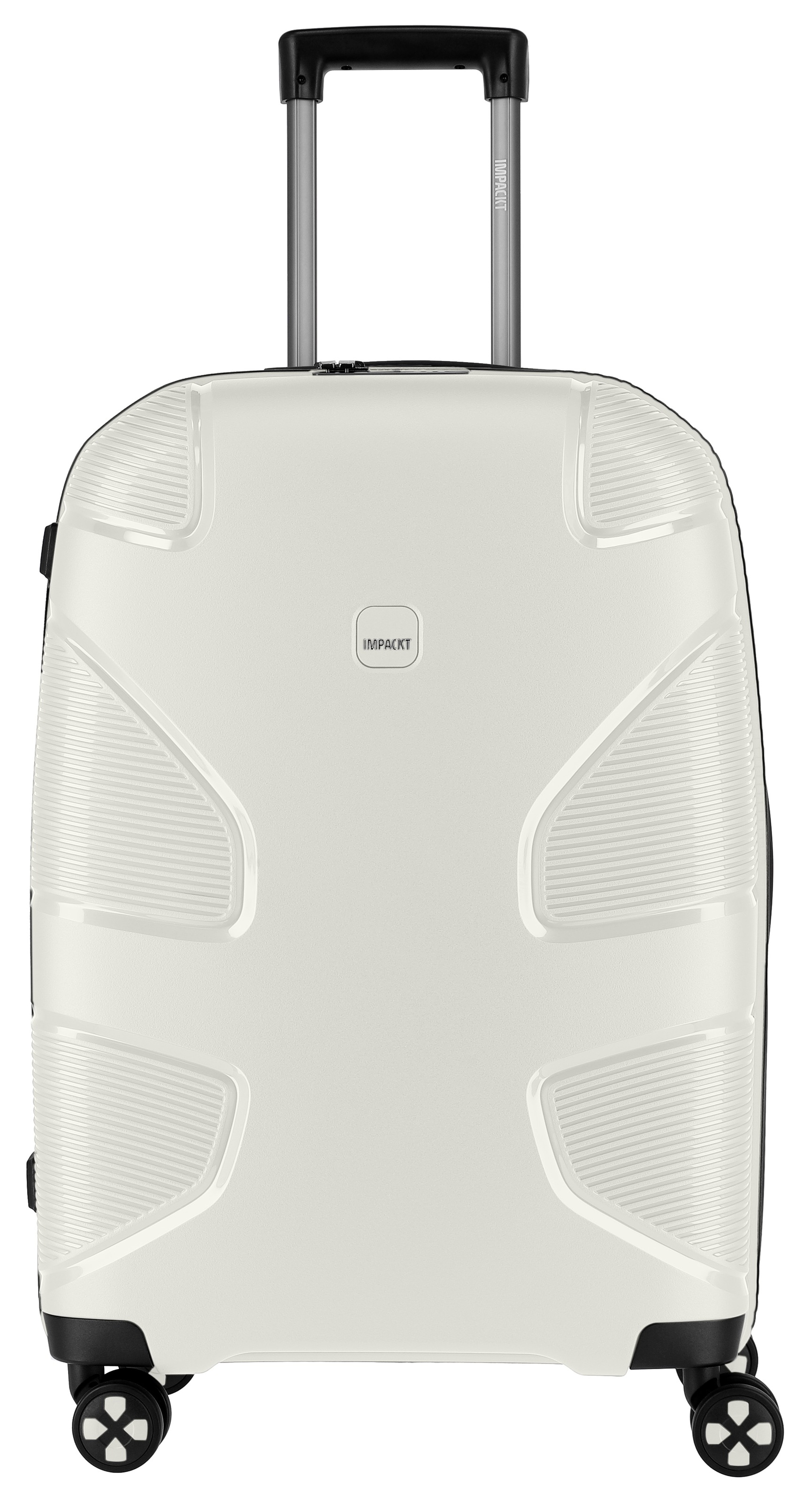 IMPACKT "IP1, verschiedene Größen und Farben" 73 l 4 Rollen Hartschalen-Koffer vegan Koffer Reisegepäck USB-Port TSA Zahlenschloss
