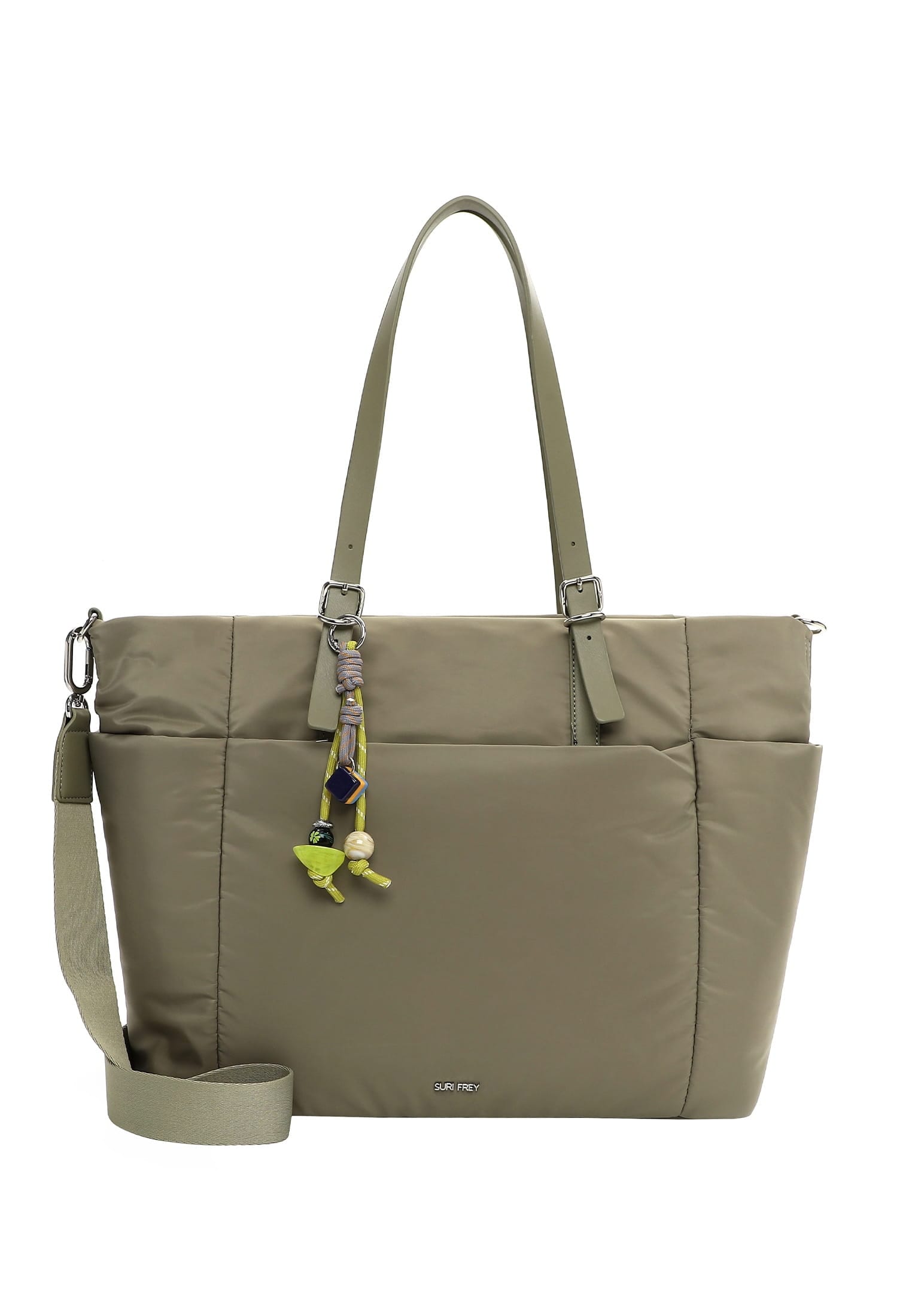 SURI FREY Damen Shopper "Shopper SFY Sissy", grün, Polyester, Taschen