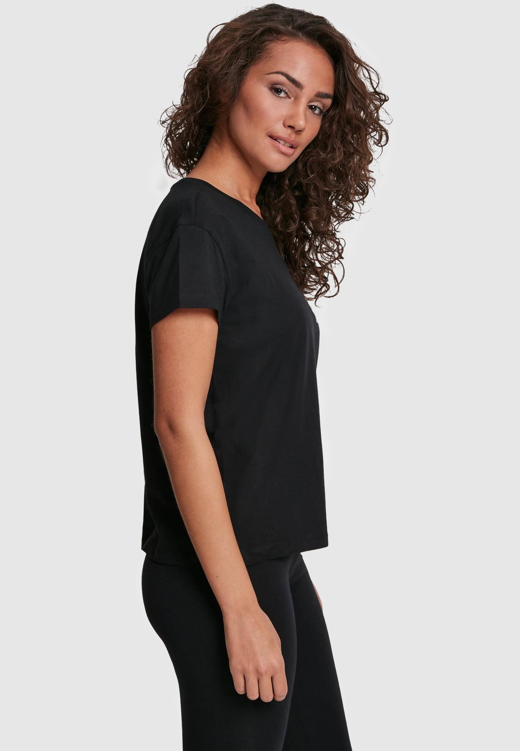 MisterTee T-Shirt »MisterTee Damen Ladies Waiting For Friday Box Tee«, (1 tlg.)