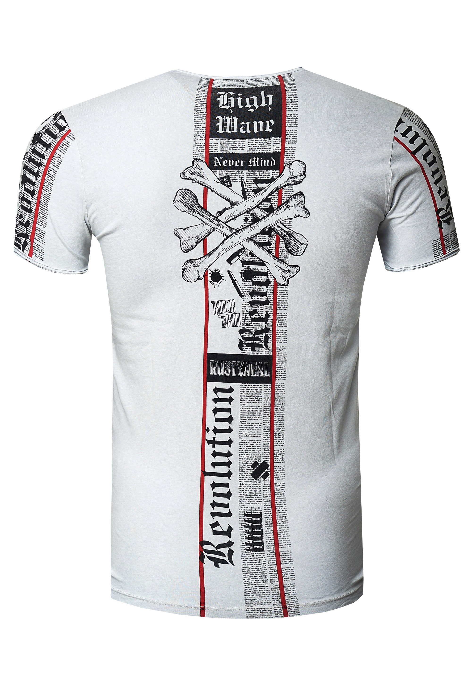 Rusty Neal T-Shirt, im verwaschenen Look