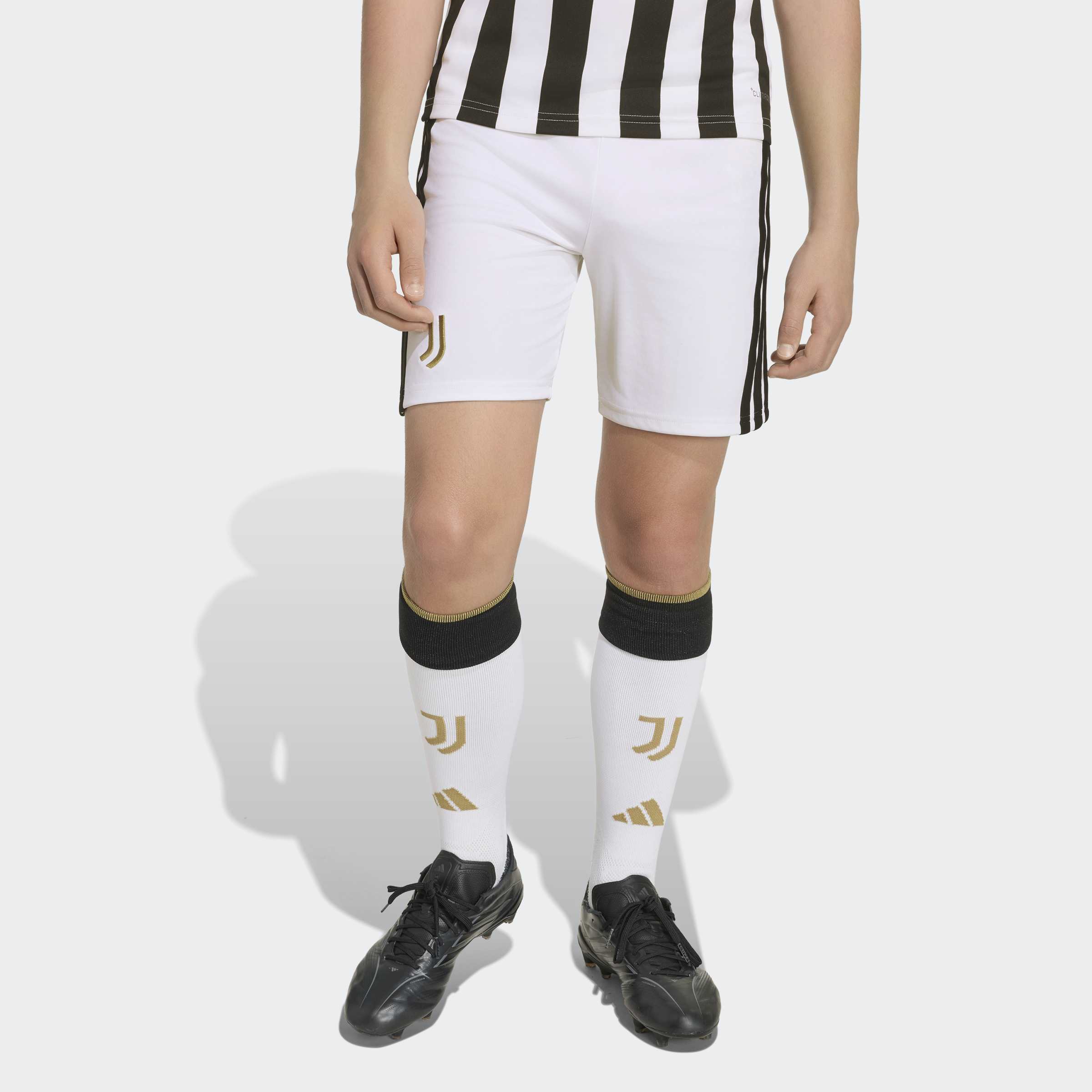 adidas Performance Trainingsshorts "JUVENTUS TURIN 26/27 KIDS" mit mittelhohem Bund, für Fußball, aus Polyester