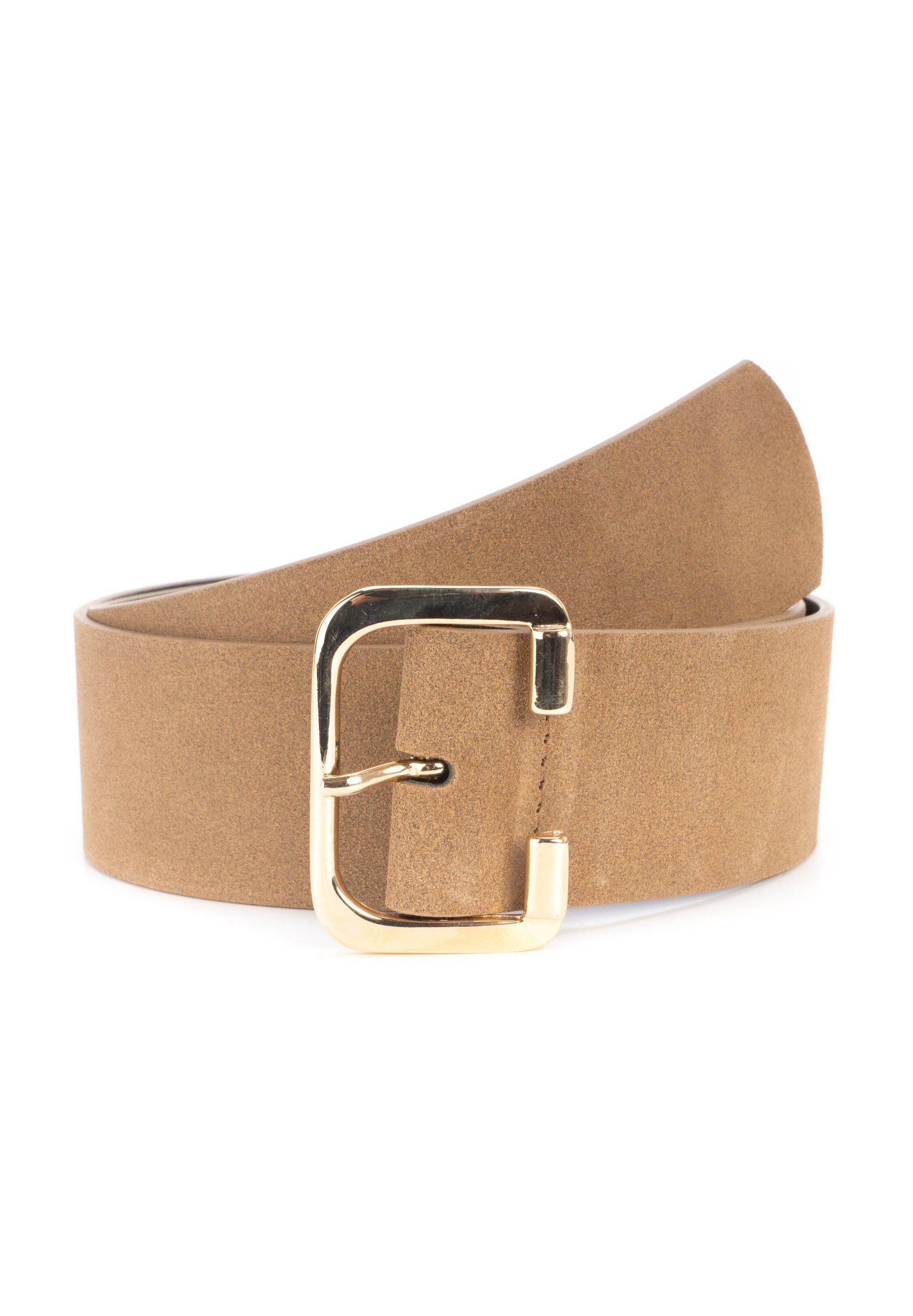 BA98-Cologne Ledergürtel "BA98-Cologne Taillengürtel" Velour-Leder