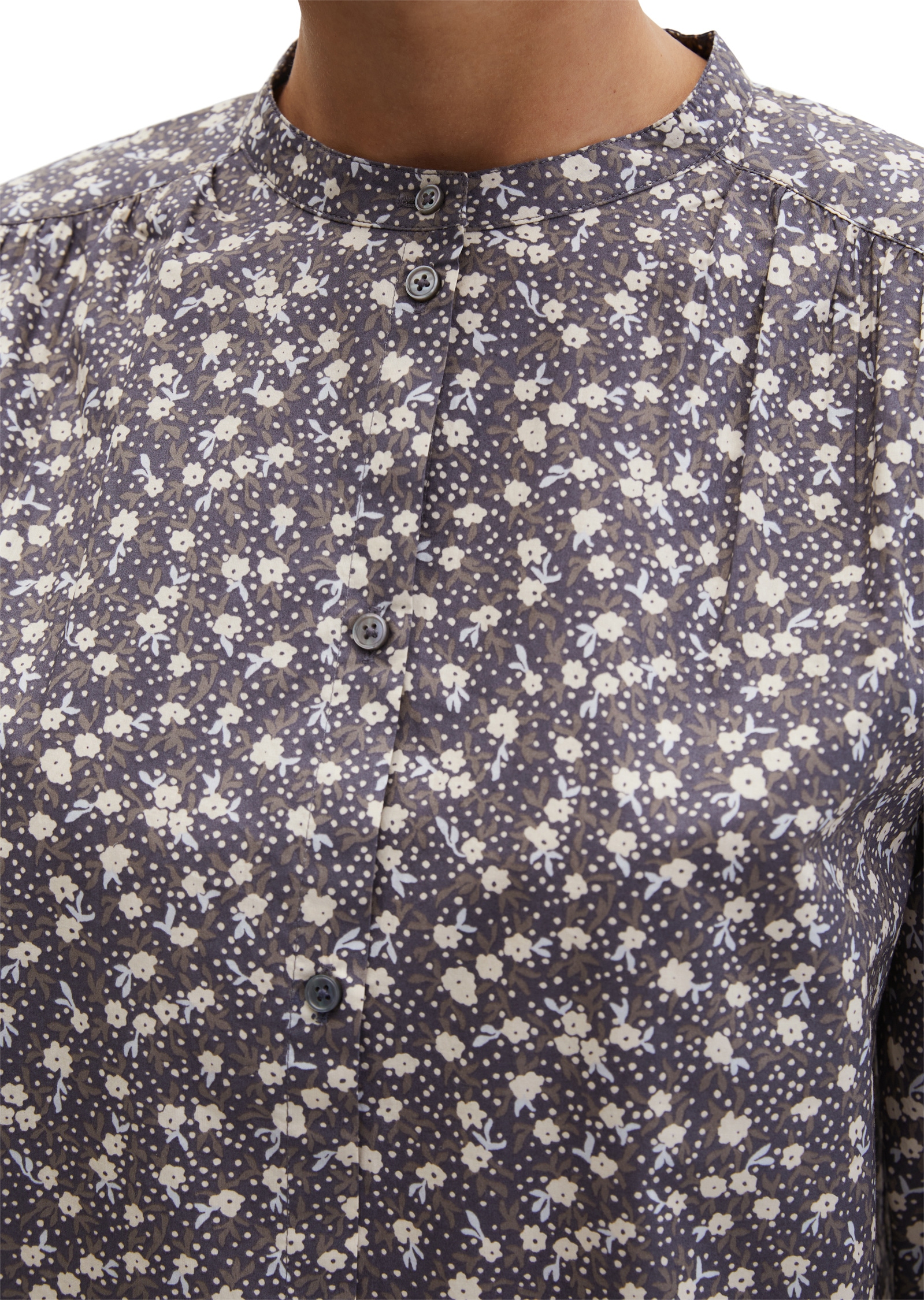 Marc O'Polo Langarmbluse »aus leichter Papertouch-Popeline«