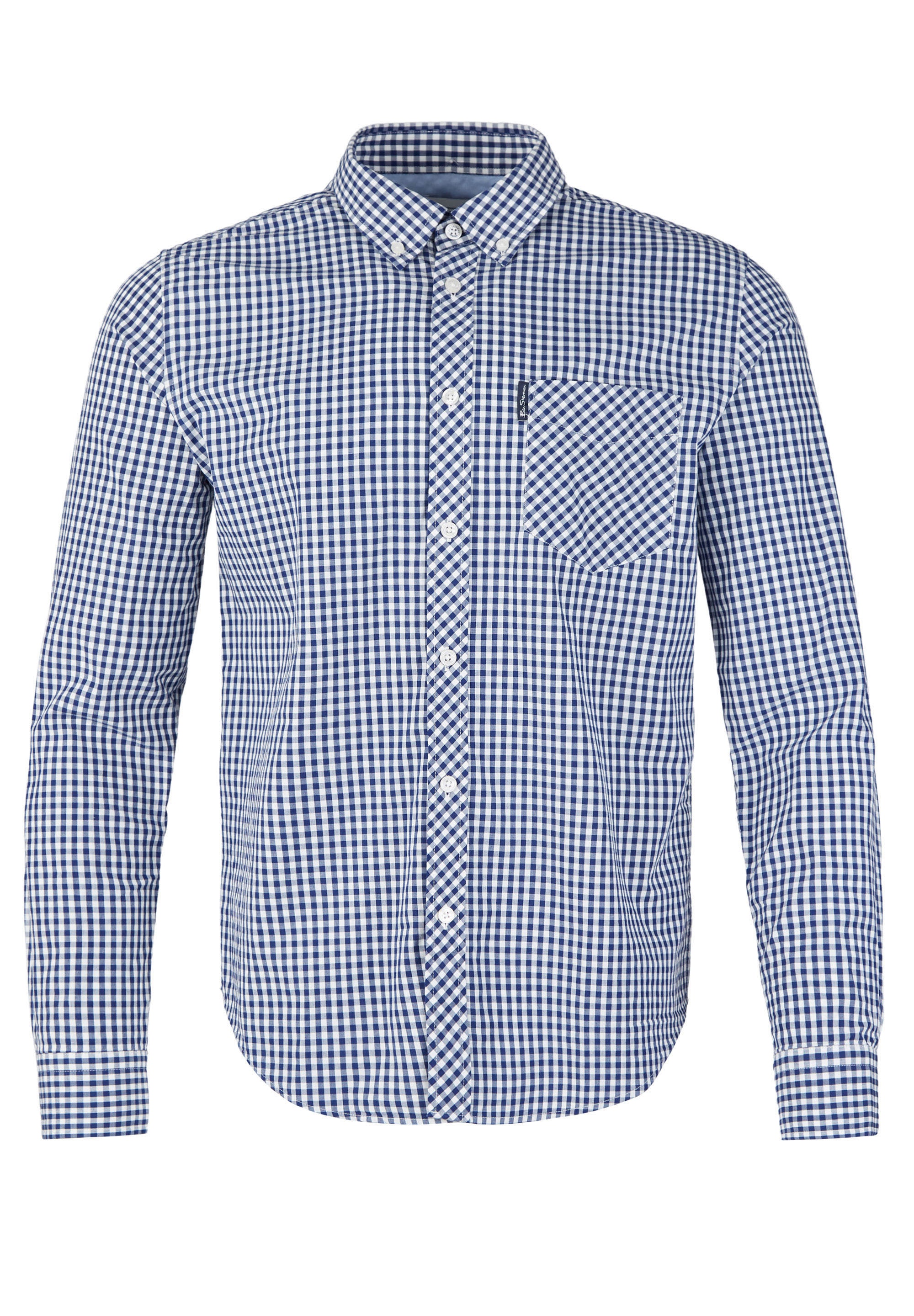 Ben Sherman Langarmhemd »Signature Gingham«, Signature Lamgarm Gingham-Hemd