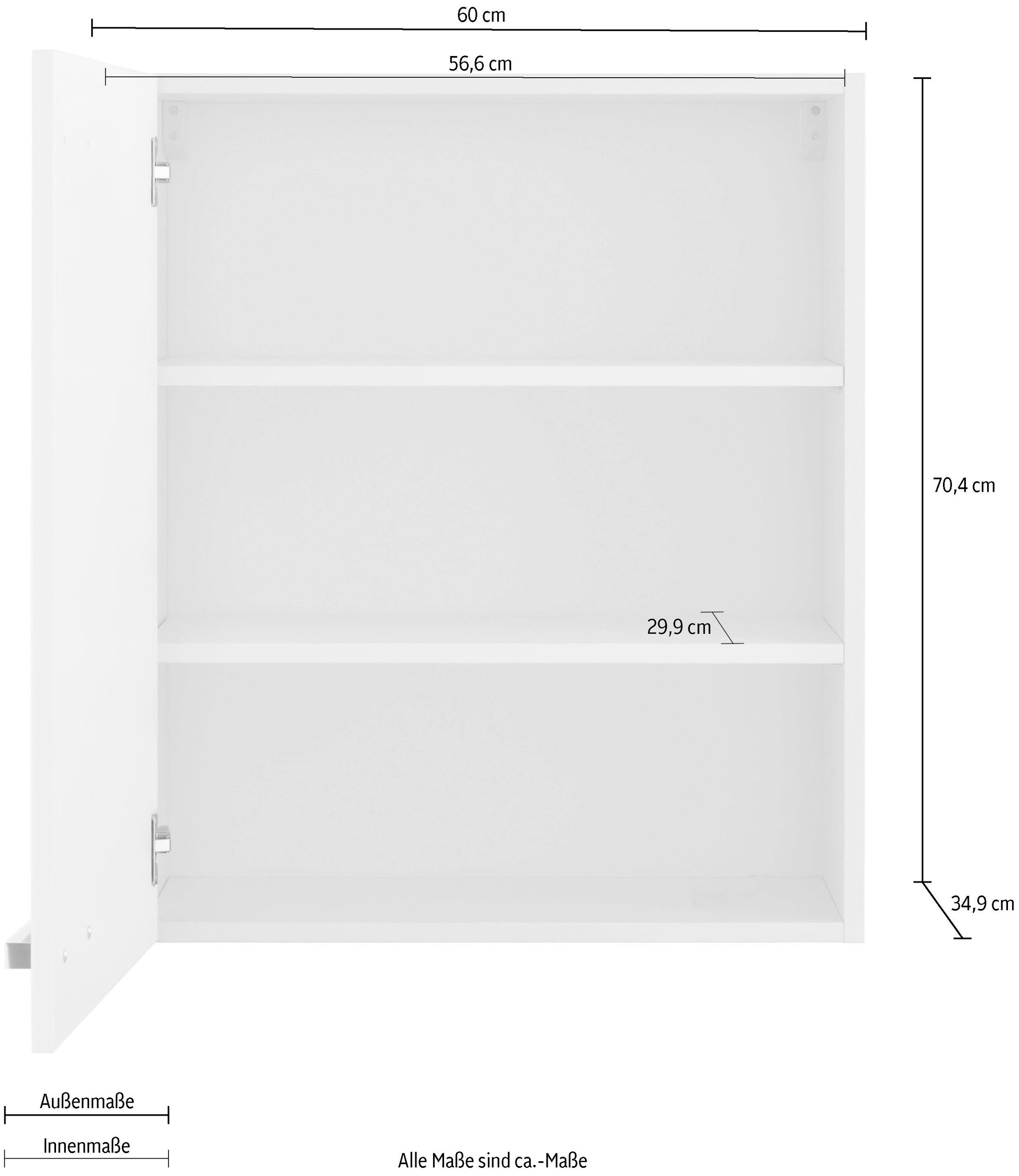 Black Friday OPTIFIT Hängeschrank »Parma«, Breite 60 cm | BAUR