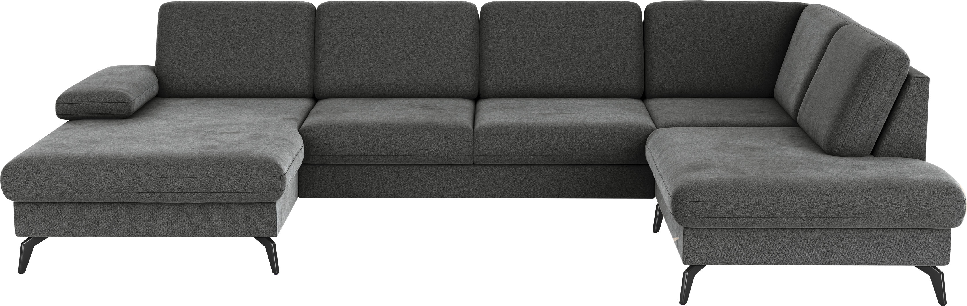 sit&more Wohnlandschaft "Morris Jubi" wahlweise mit Armteilverstellung, Schlaffunktion & Bettkasten