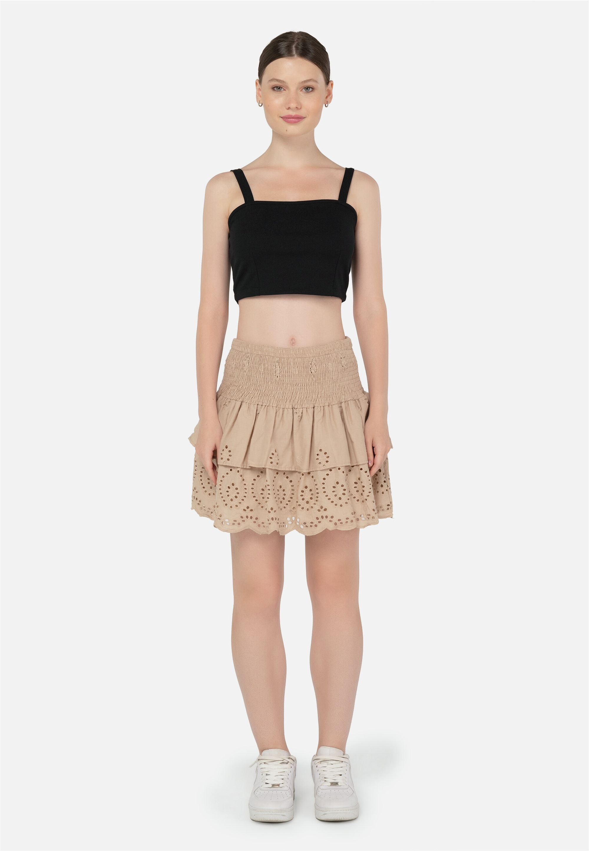 freshlions Sommerrock "Samantha" 1 Stk. im Stufen-Design günstig online kaufen