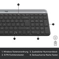 Logitech Tastatur- und Maus-Set »Slim Wireless MK470«