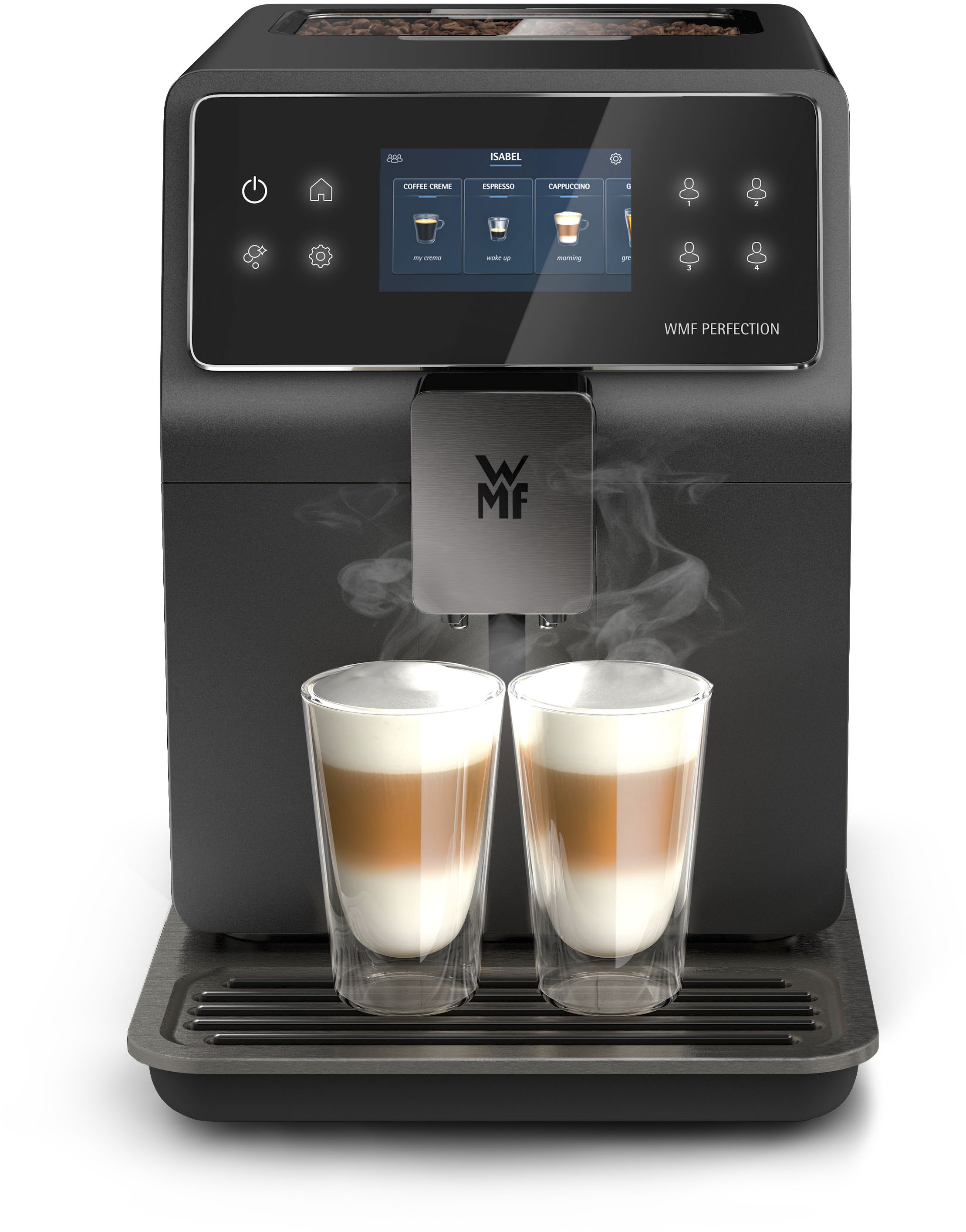 Thumbnail - WMF Kaffeevollautomat "Perfection 740 CP820810", intuitive Benutzeroberfläche, perfekter Milchschaum, selbstreinigend