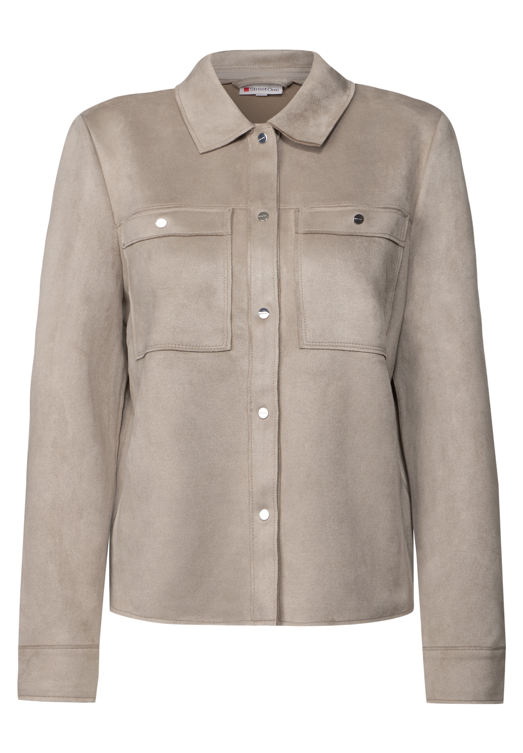 STREET ONE Kurzjacke, ohne Kapuze, mit Knopfleiste