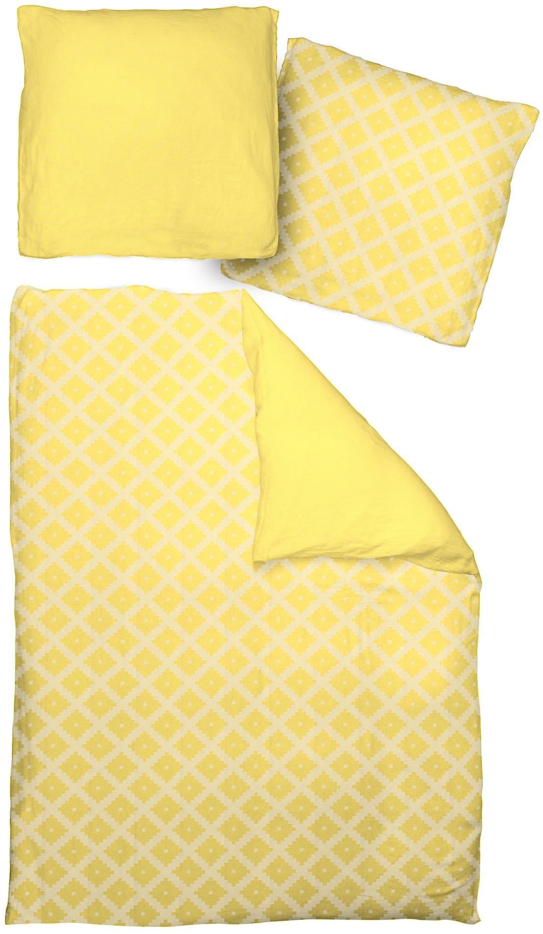 Adam Bettwäsche "Maroccan Shiraz light" 2 Stk. aus 100 % Bio-Baumwolle, 2 t günstig online kaufen