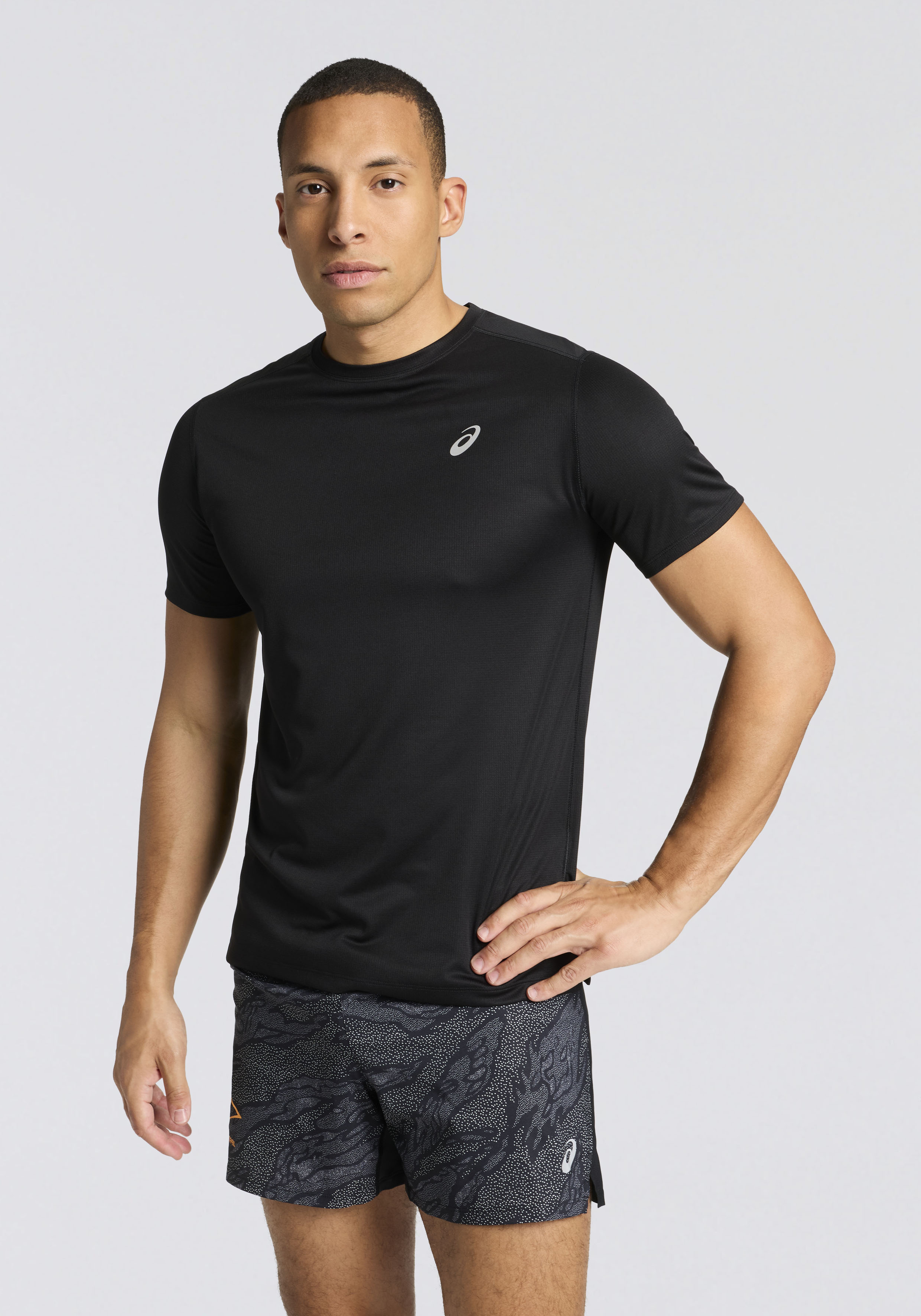 Asics Laufshirt "ASICS CORE SS TOP" Schnelltrocknend, Reflektierend, Leicht