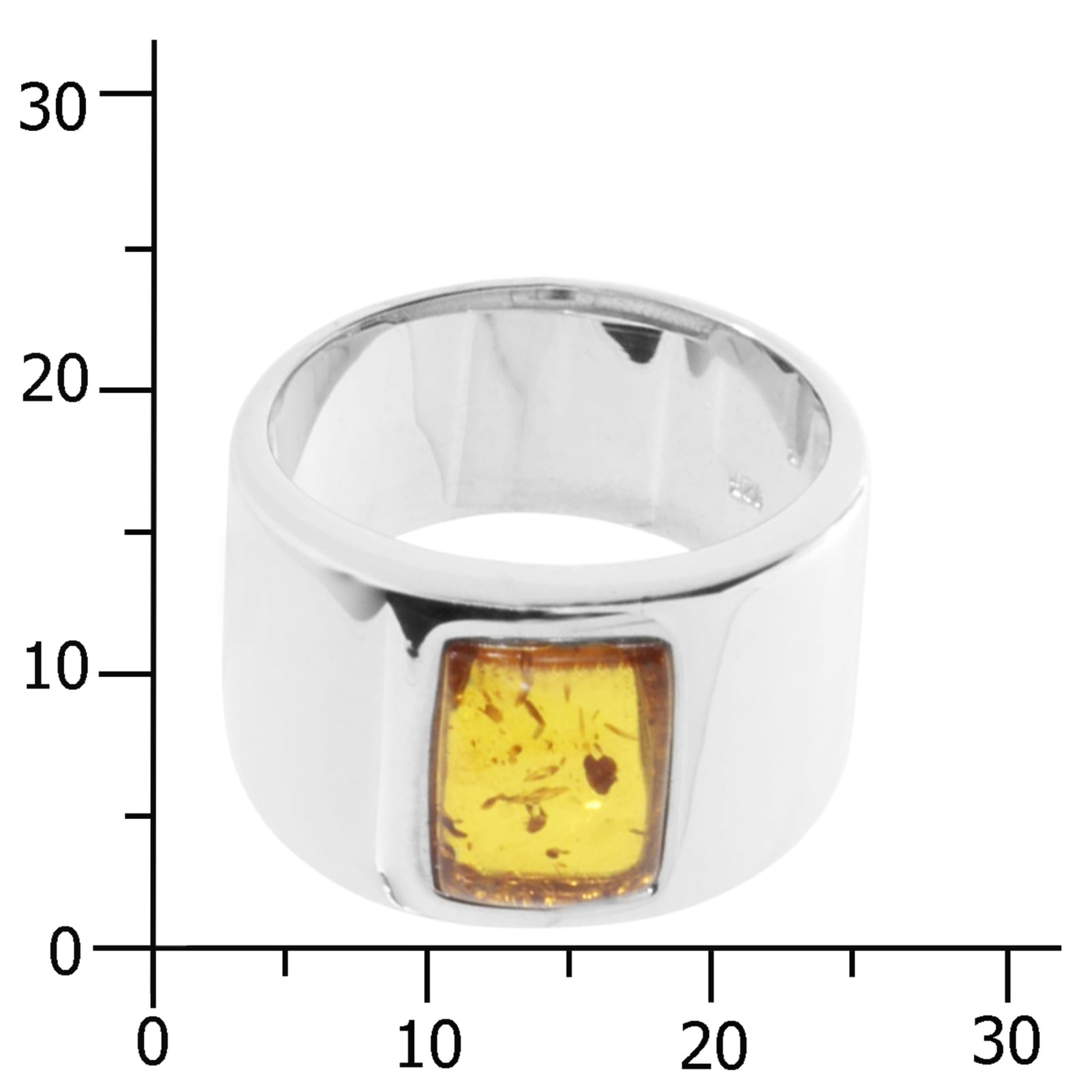 OSTSEE-SCHMUCK Fingerring »- Feikje - Silber 925/000 - Bernstein«