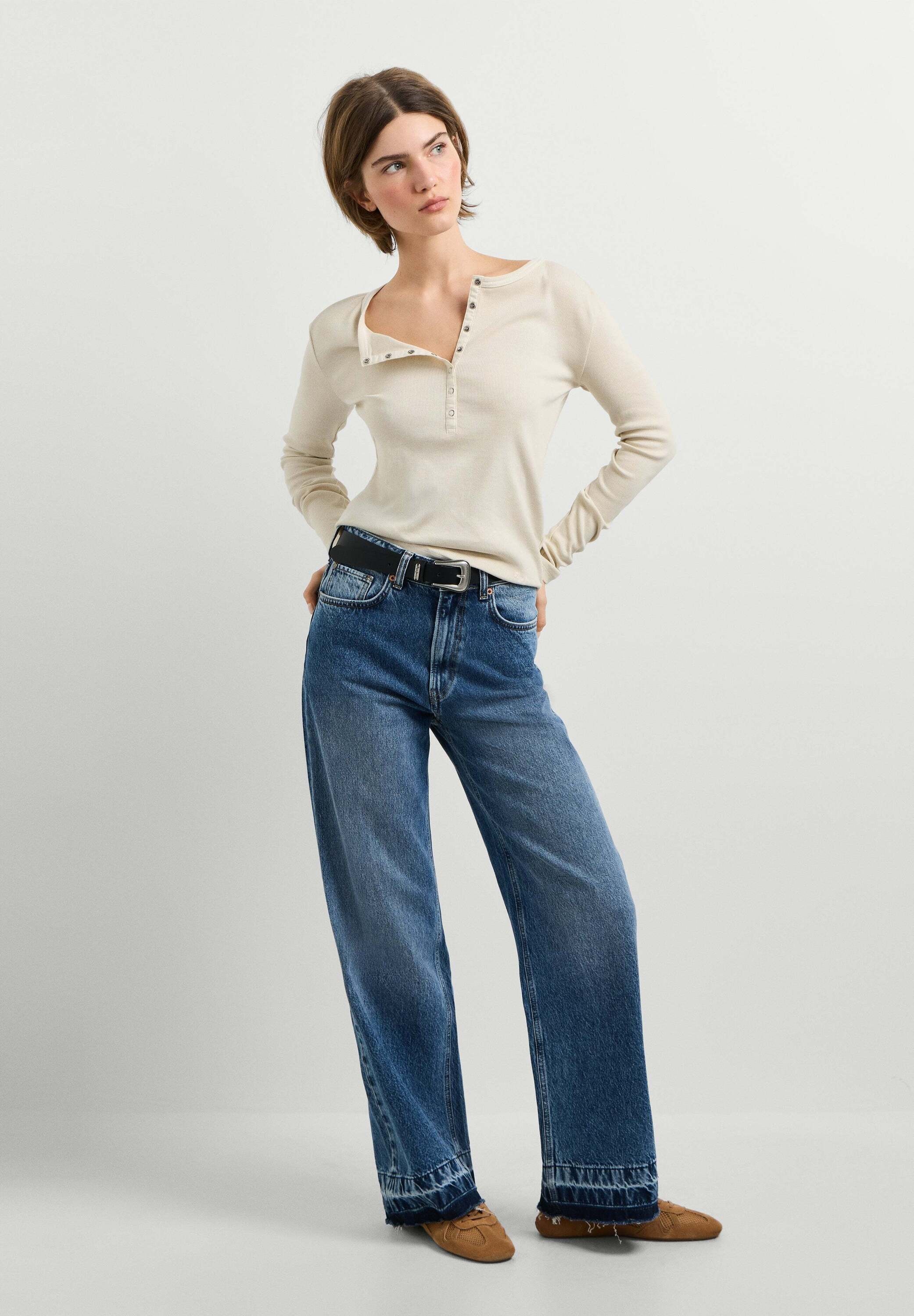 Pepe Jeans Langarmshirt »langärmeliges Oberteil BLANCA«