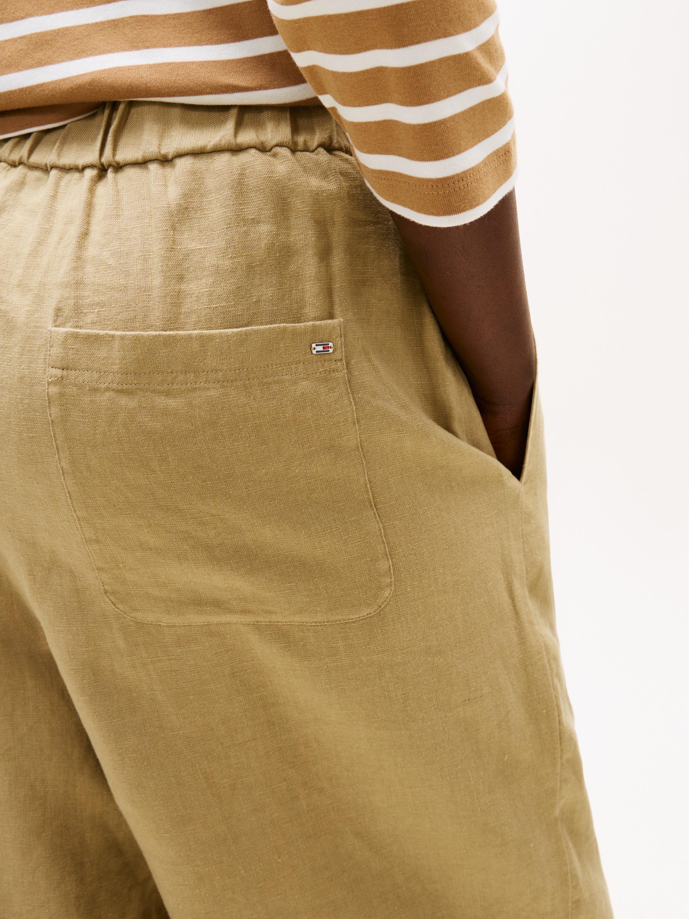 Tommy Hilfiger Curve Leinenhose "CRV ESS LINEN TAILORED STRT PANT" günstig online kaufen