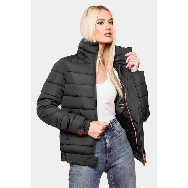 Marikoo Steppjacke »Poison«, ohne Kapuze, stylische Damen Winterjacke mit hohem  Kragen für bestellen | BAUR