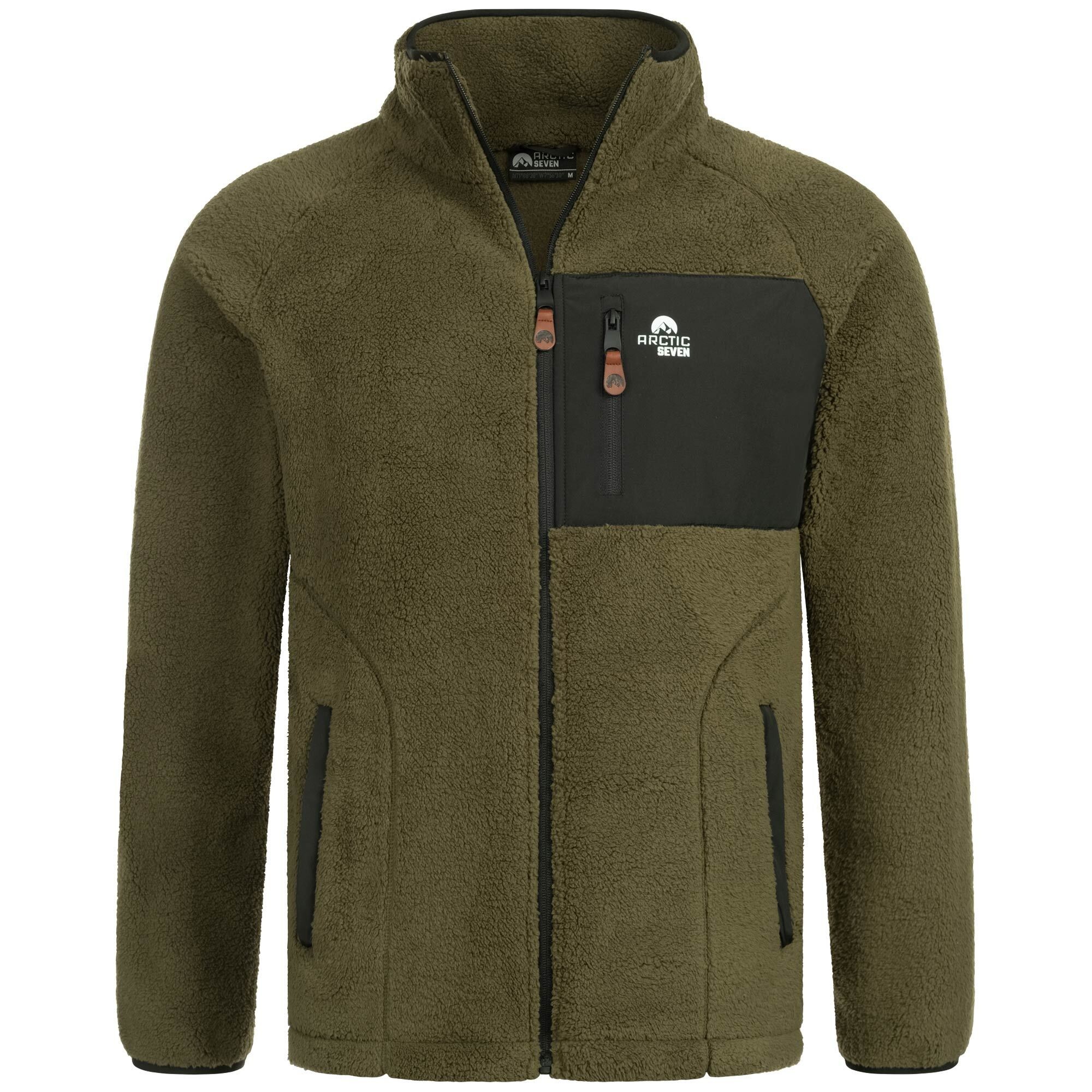 Veste en polaire homme Arctic Seven ASAdvenio Olive Taille S 3