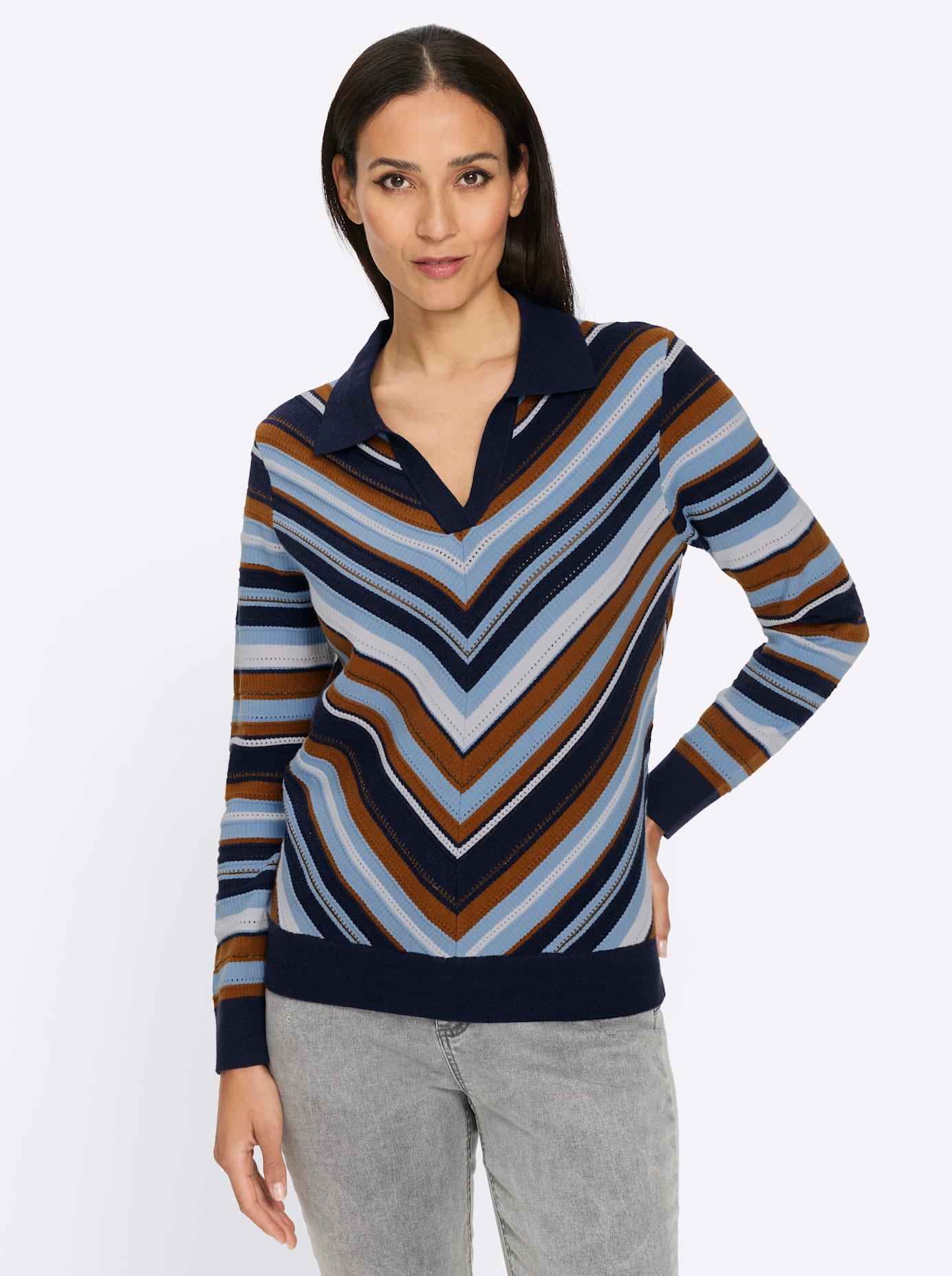 heine Polokragenpullover »Polopullover«