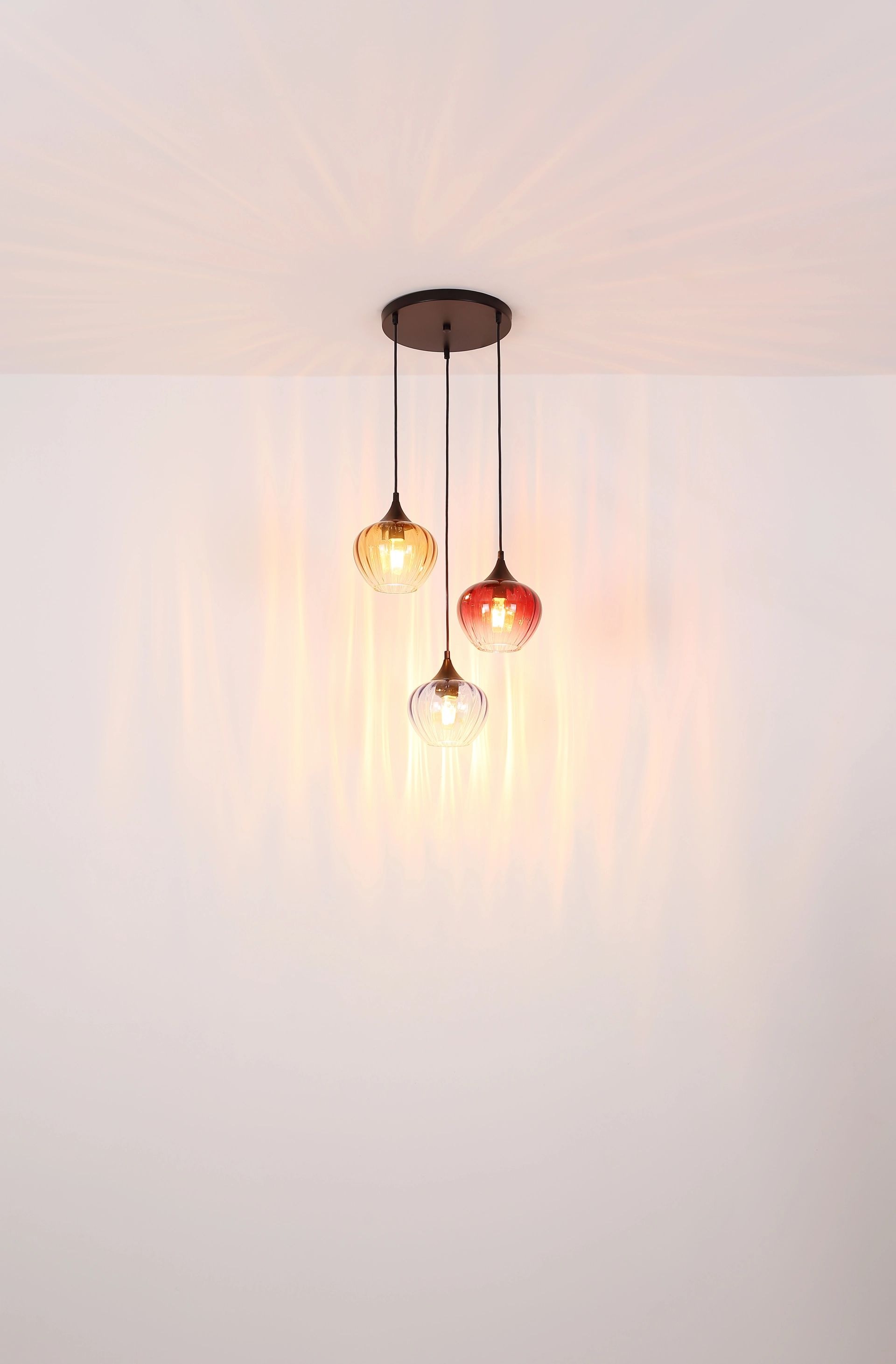 GLOBO LIGHTING Hängeleuchte »SANDER«, Leuchtmittel E27 | ohne Leuchtmittel, kürzbar