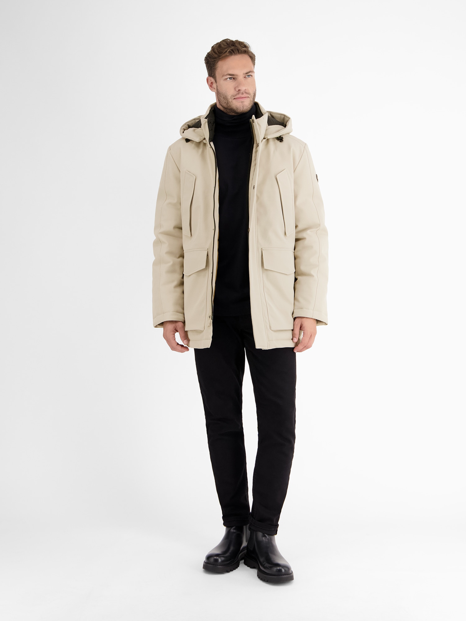 LERROS "Gefütterter Winter-Parka mit Funktionen" mit Kapuze