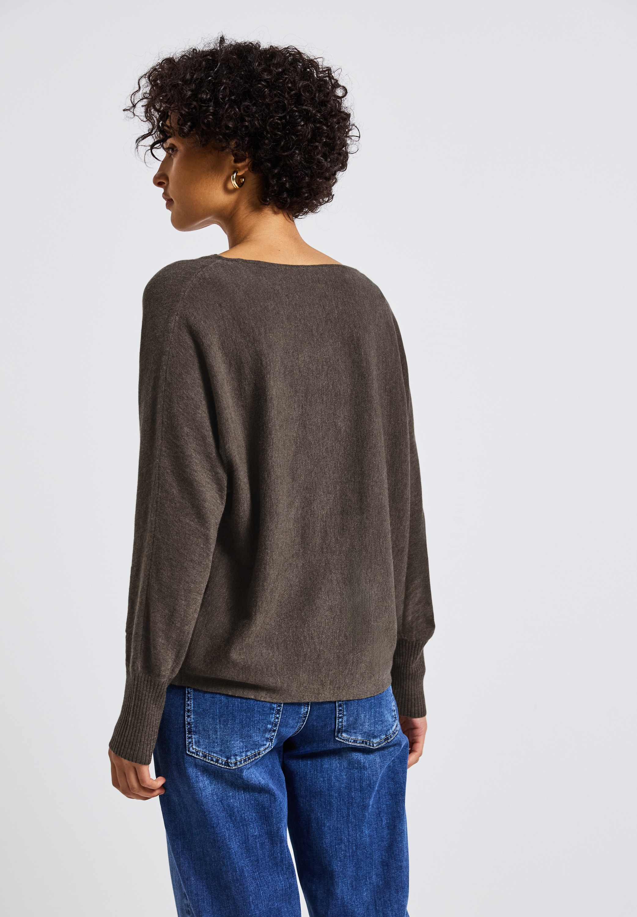 STREET ONE Strickpullover, mit U-Boot-Ausschnitt
