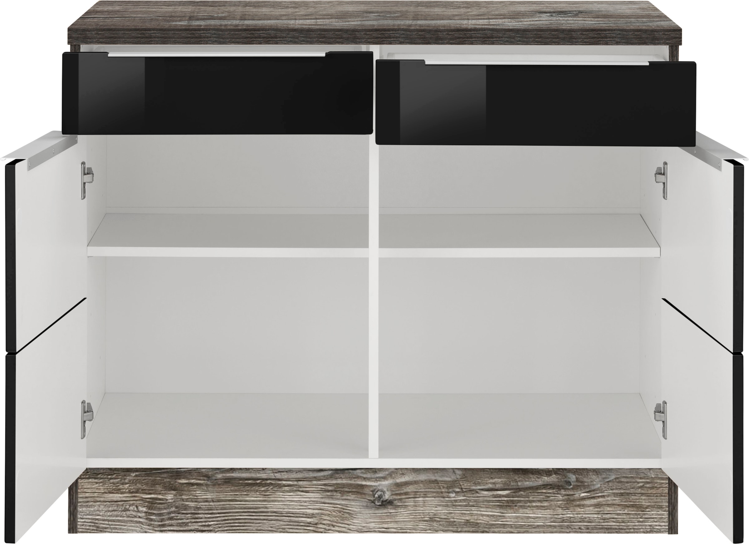 KOCHSTATION Unterschrank »KS-Brindisi«, 100 cm breit, viel Stauraum