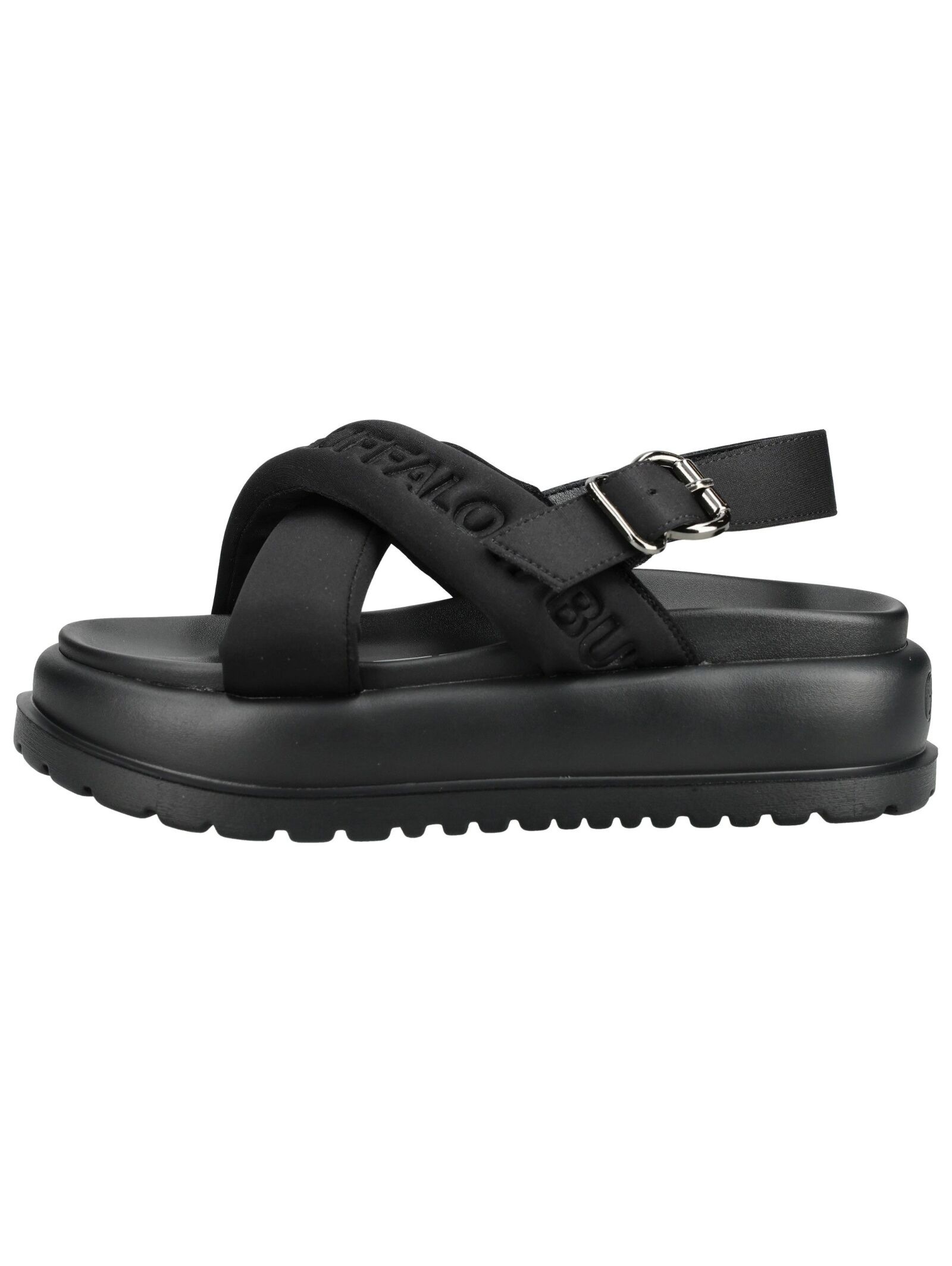 Buffalo Plateausandaletten "Buffalo Sandalen Textil" günstig online kaufen