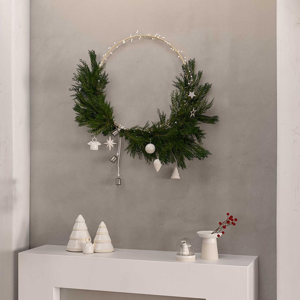 like. by Villeroy & Boch Weihnachtsfigur »Ornamente-Set Winter Glow 6er Set beige«