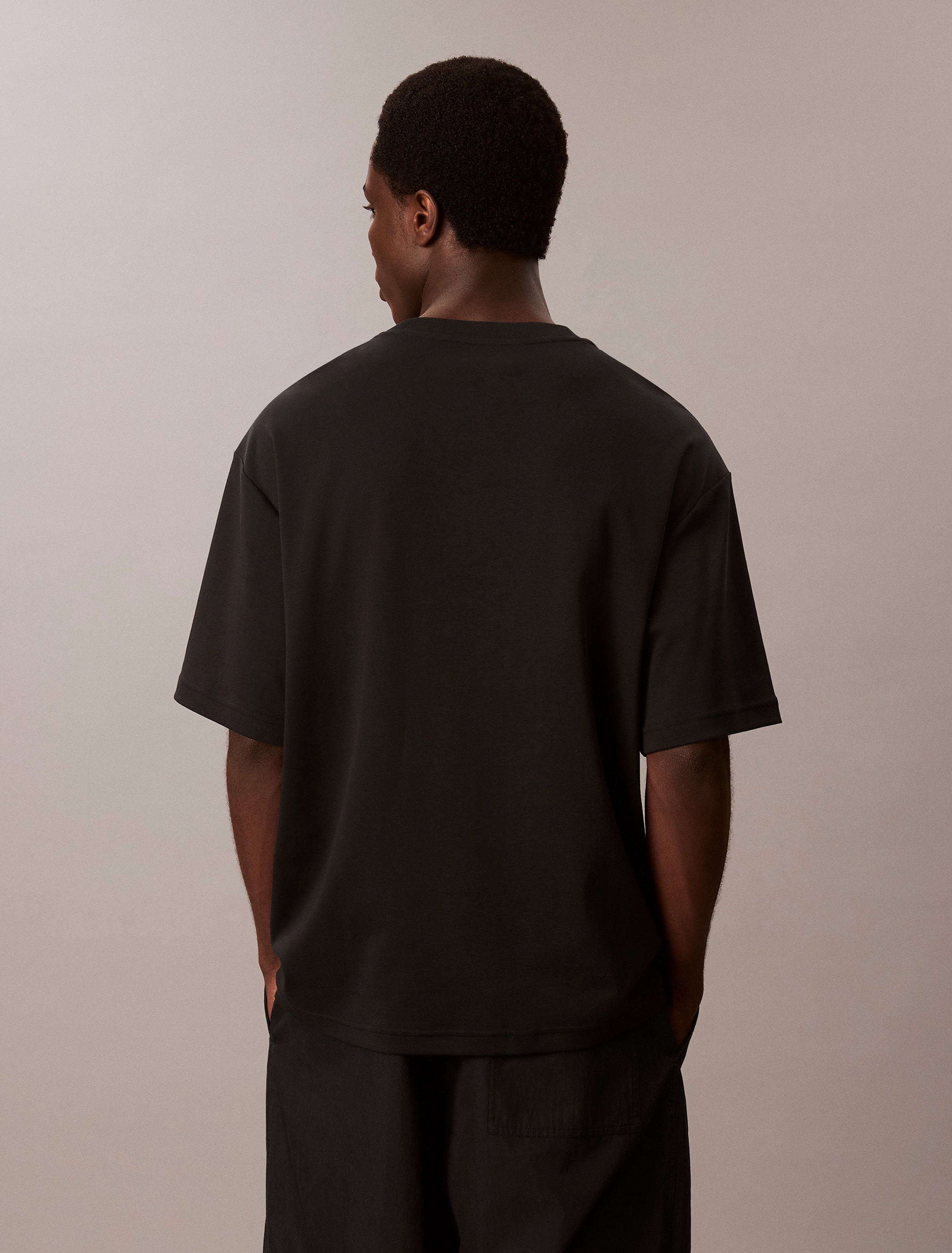 Calvin Klein T-Shirt »A - Rel Fashion Logo Tee«, Mit Rundhalsausschnitt