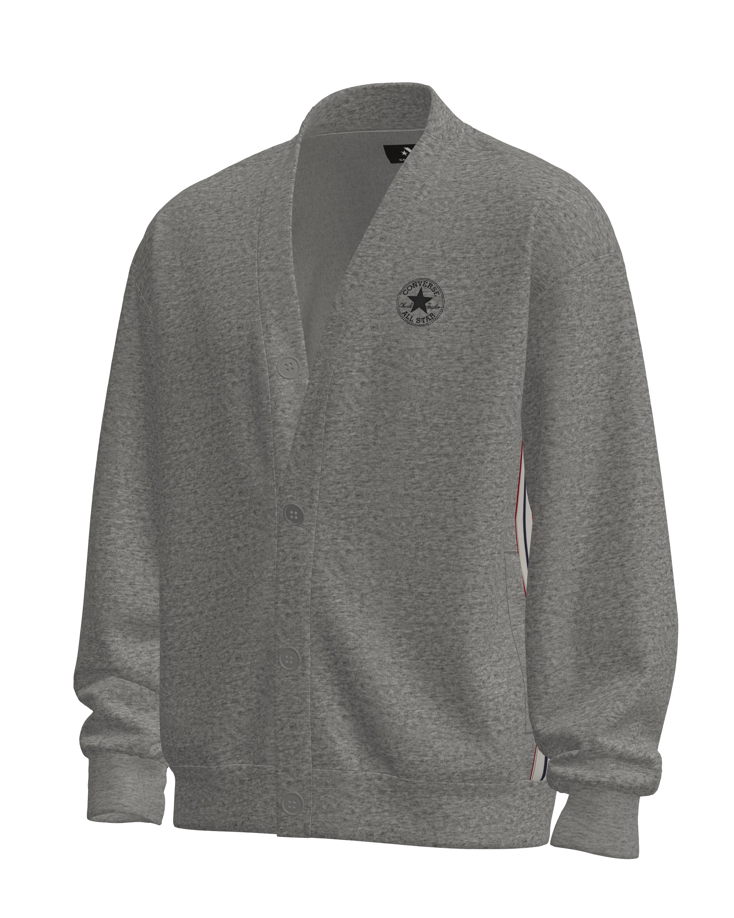 Converse Sweatjacke "CHUCK CARDIGAN" für vielseitige Aktivitäten, sportlich günstig online kaufen