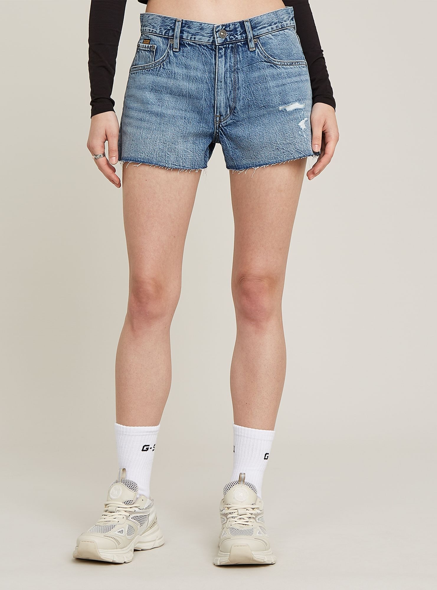 G-STAR 5-Pocket-Hose "True Denim Shorts Raw Edge" günstig online kaufen