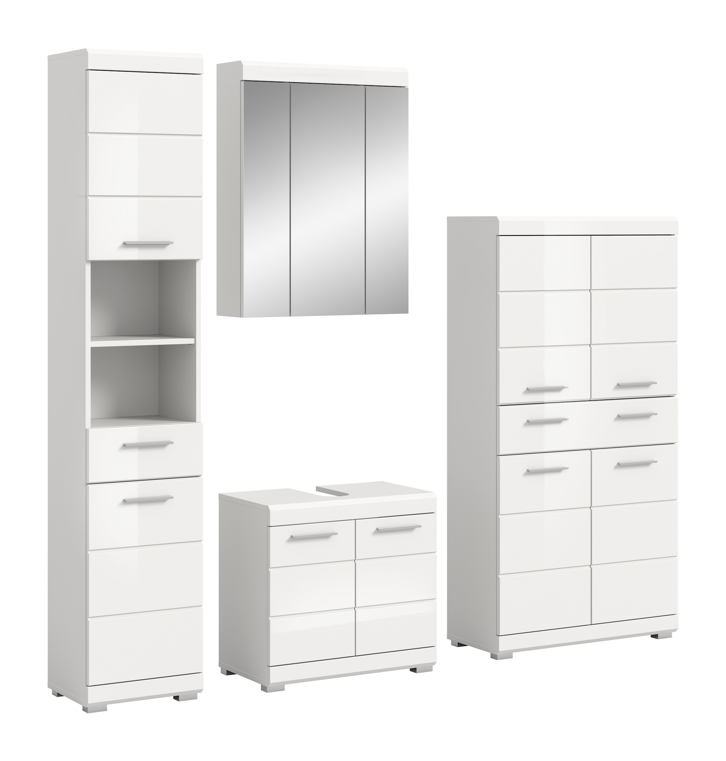 INOSIGN Badmöbel-Set "Siena, 4 teilig, bestehend aus:" Set, TOPSELLER, 4 St günstig online kaufen