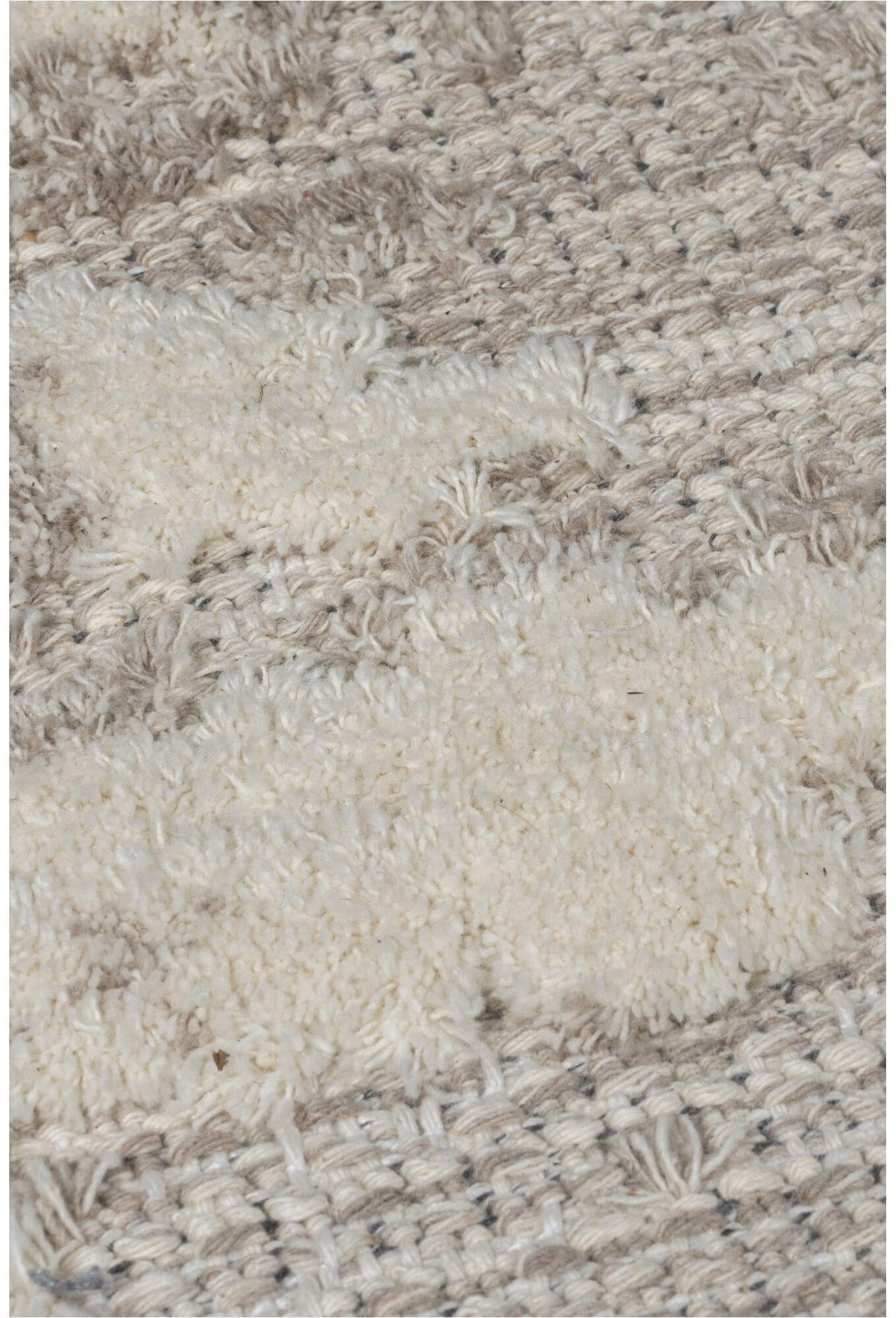 FLAIR RUGS Teppich »Remy«, rechteckig, 12 mm Höhe, Hoch-niedriger Flor in Wolle-Optik