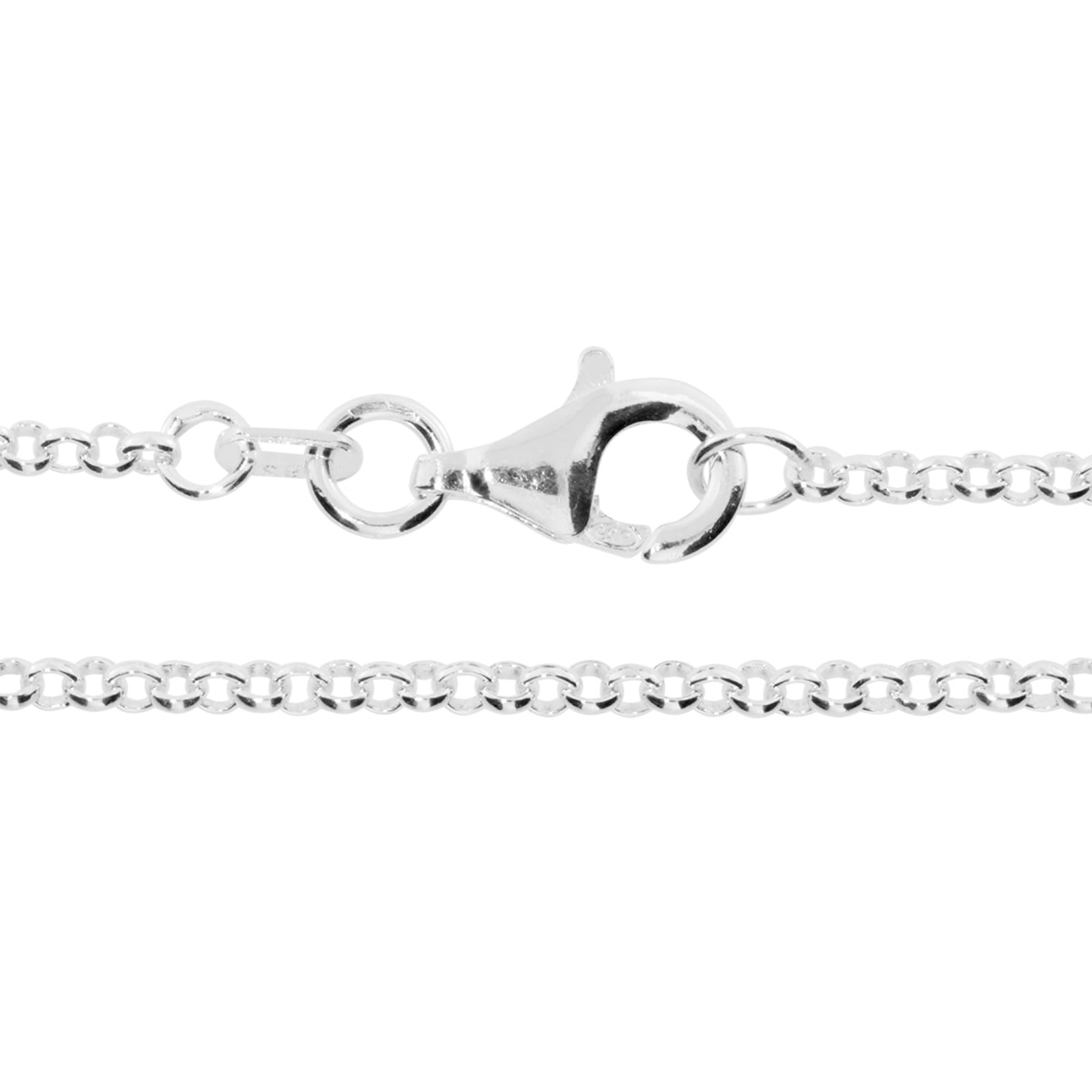 OSTSEE-SCHMUCK Silberkette »- Erbs 1,8 mm - Silber 925/000 -,«