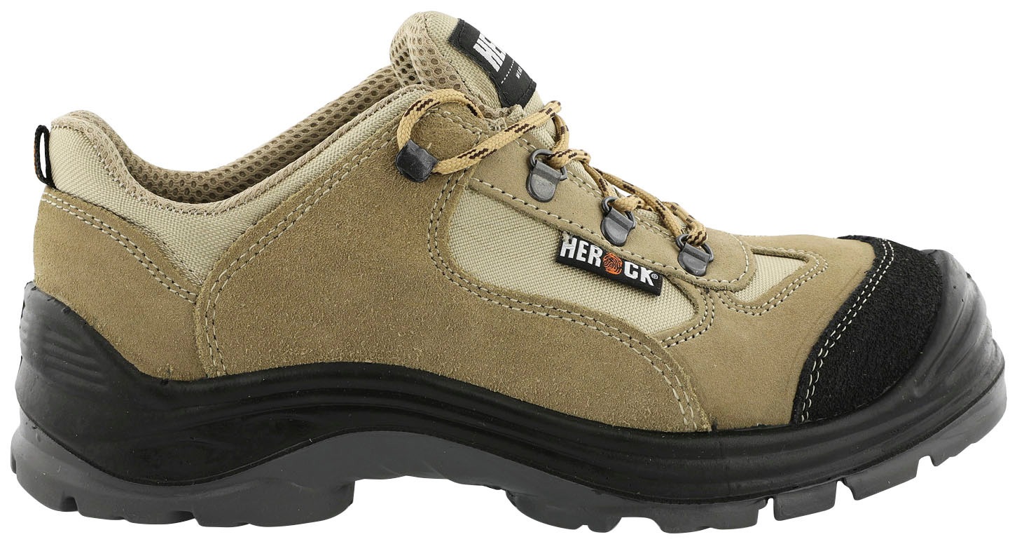 Herock Sicherheitsschuh »Cross Low Compo S1P Schuhe«, Bequeme Wanderschuhe,  echtes Leder, rutschhemmend und durchtrittsicher bestellen | BAUR