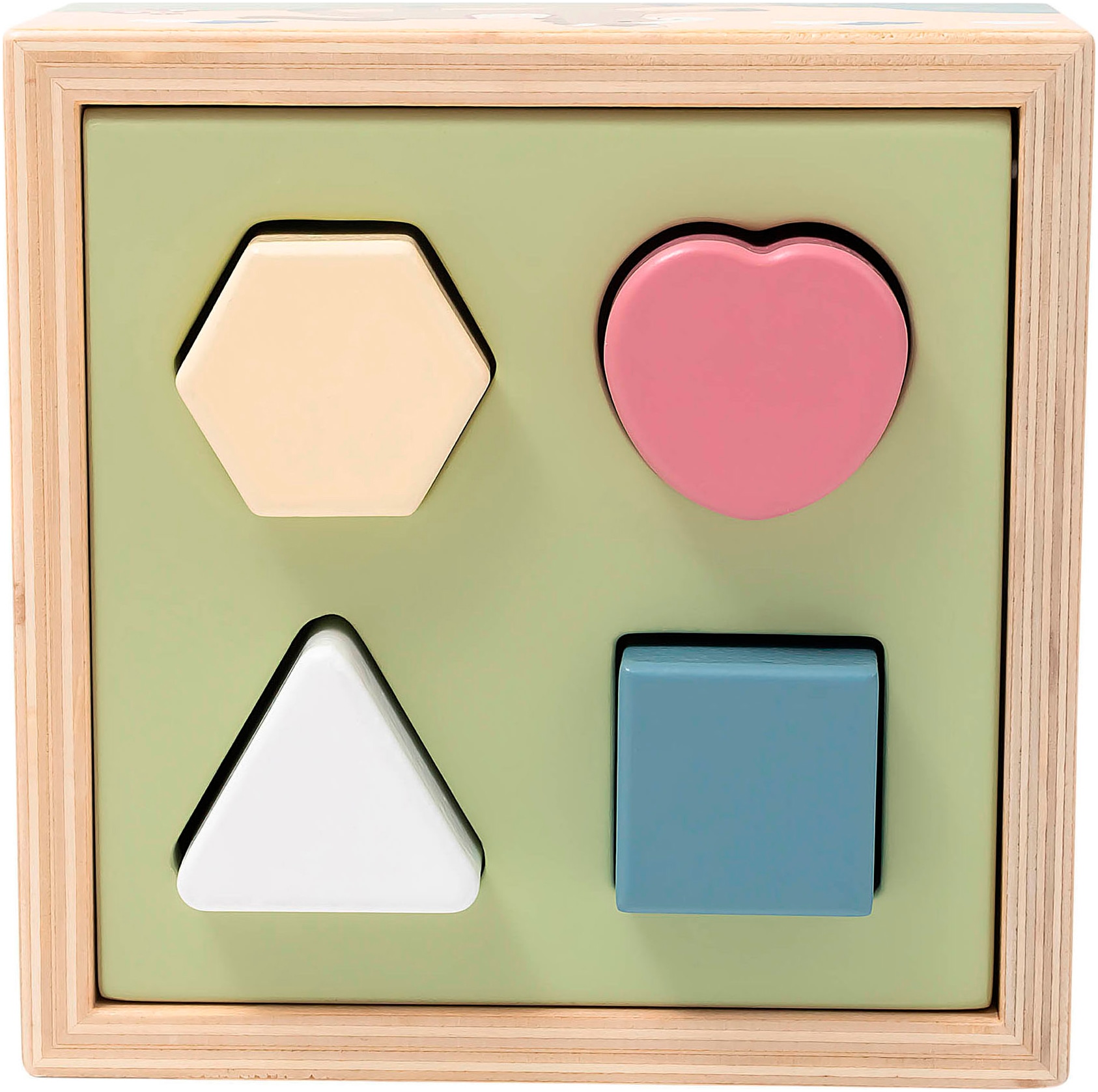 Sterntaler® Steckspielzeug »Sortierbox Holz« FSC® - schützt Wald