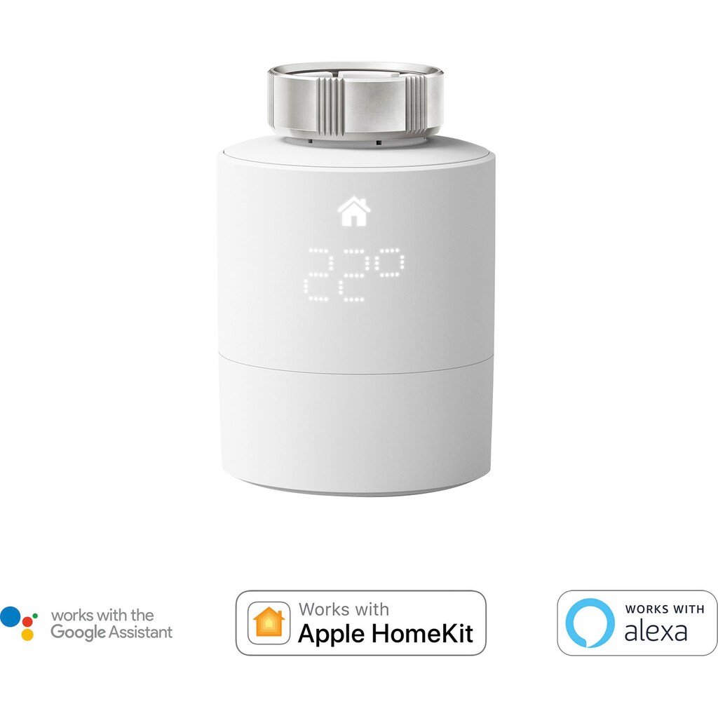 Tado Heizkörperthermostat »Smartes Heizkörper-Thermostat - Duo Pack, zur Einzelraumsteuerung«, (Packung)