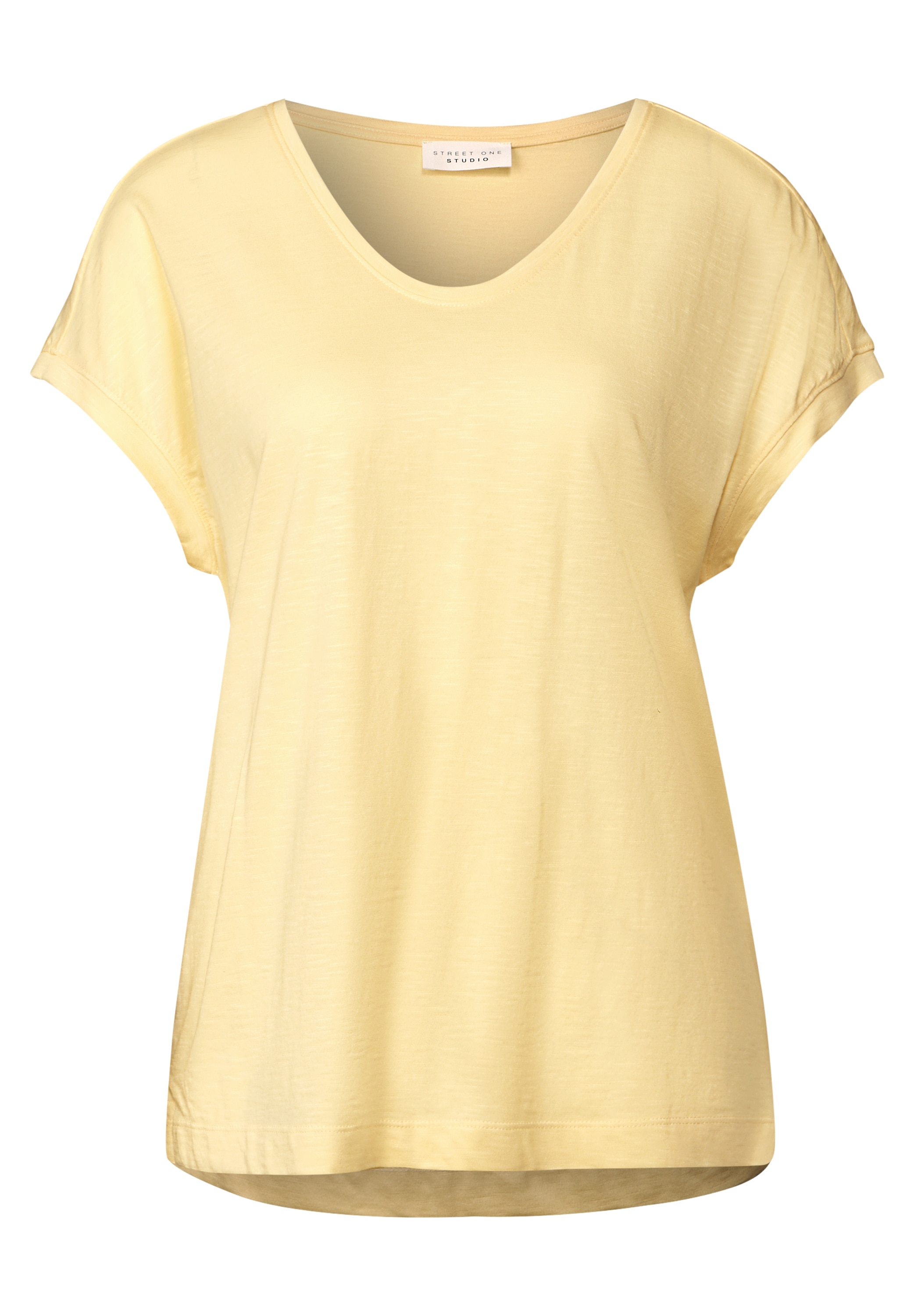 STREET ONE STUDIO T-Shirt, mit V-Ausschnitt
