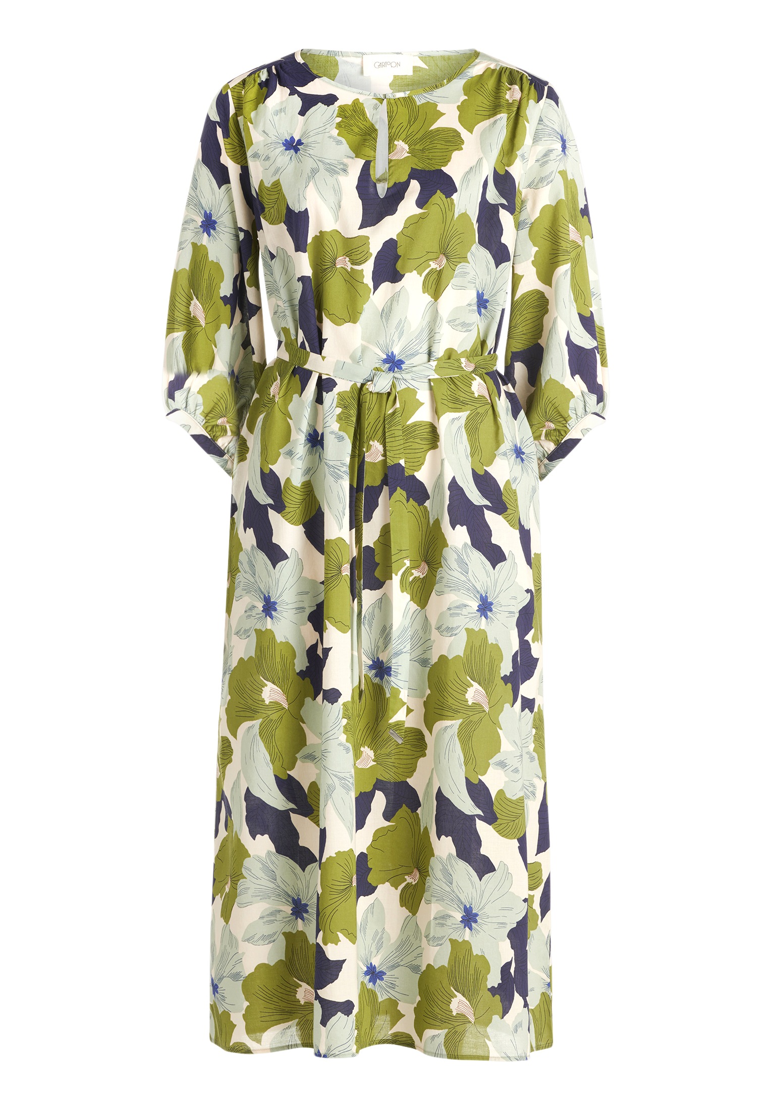 Cartoon Sommerkleid »Damen mit Bindegürtel« Ohne Tasche