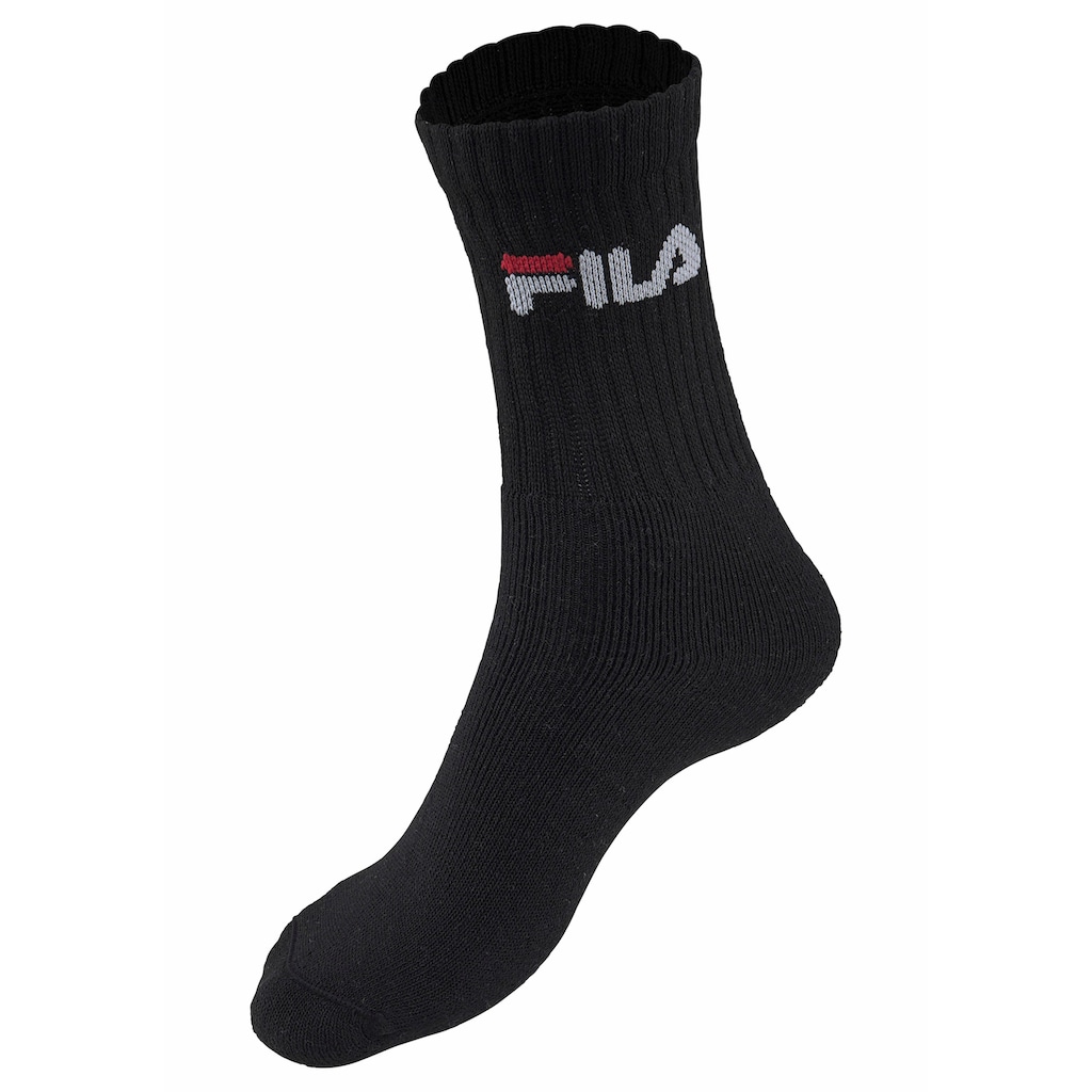 Fila Tennissocken, (3 Paar)