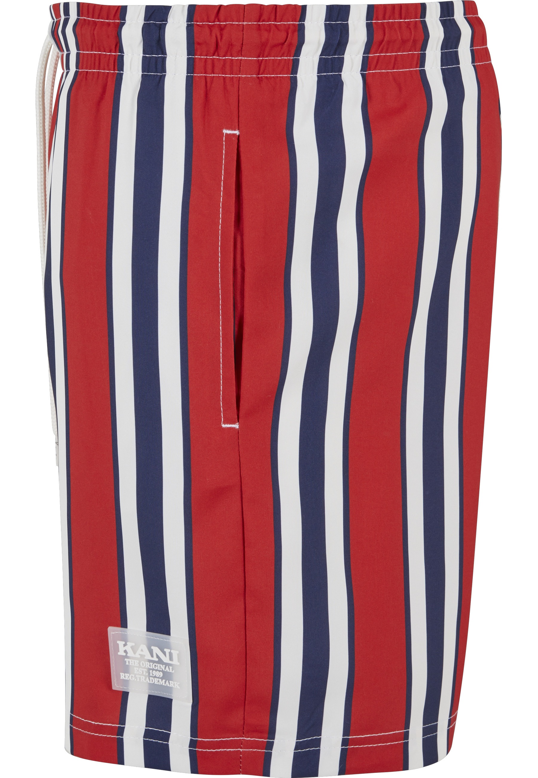 Karl Kani Badeshorts »Karl Kani Herren KM-SW013-051-1 Retro Striped Swim Shorts«