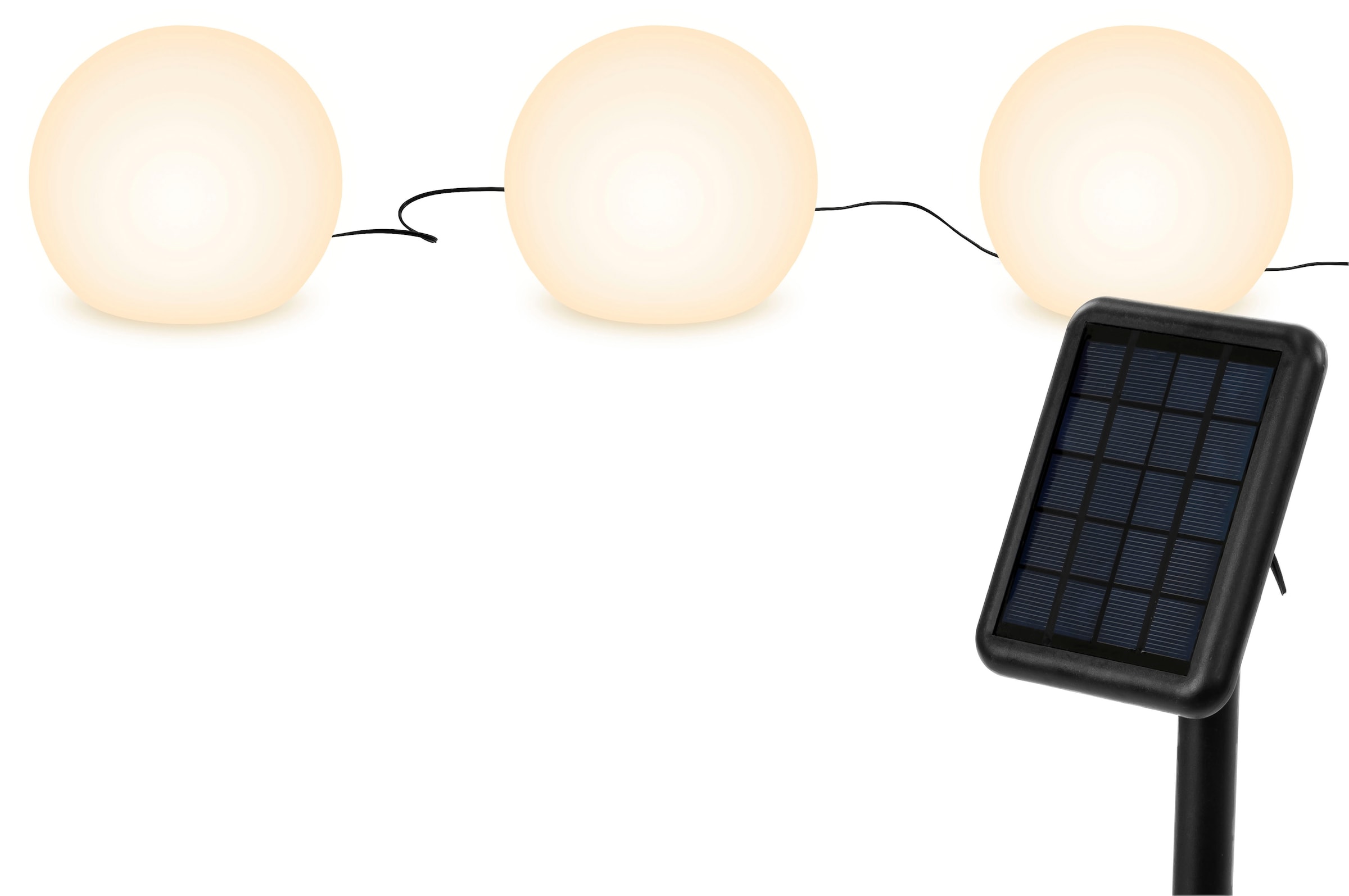 my home LED Solarleuchte "Orlaith, LED-Solar Kugelleuchten, 3er Set" LED-Mo günstig online kaufen