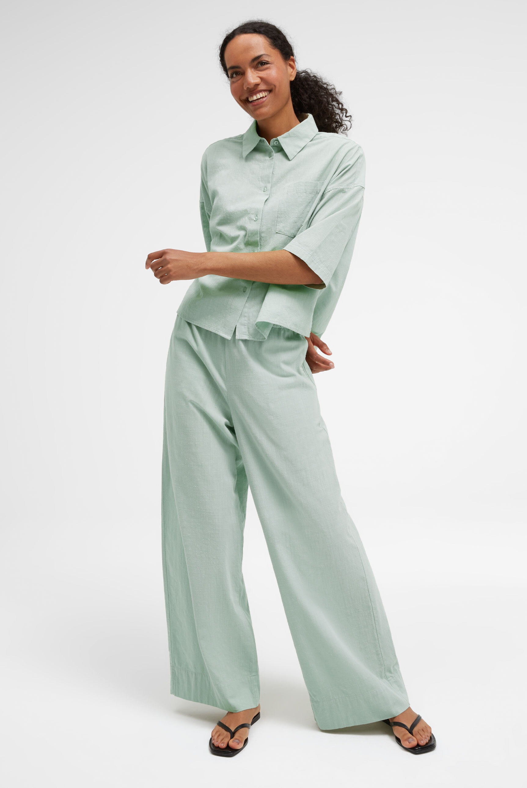 SENSES.THE LABEL Schlupfhose  mit Elastikbund