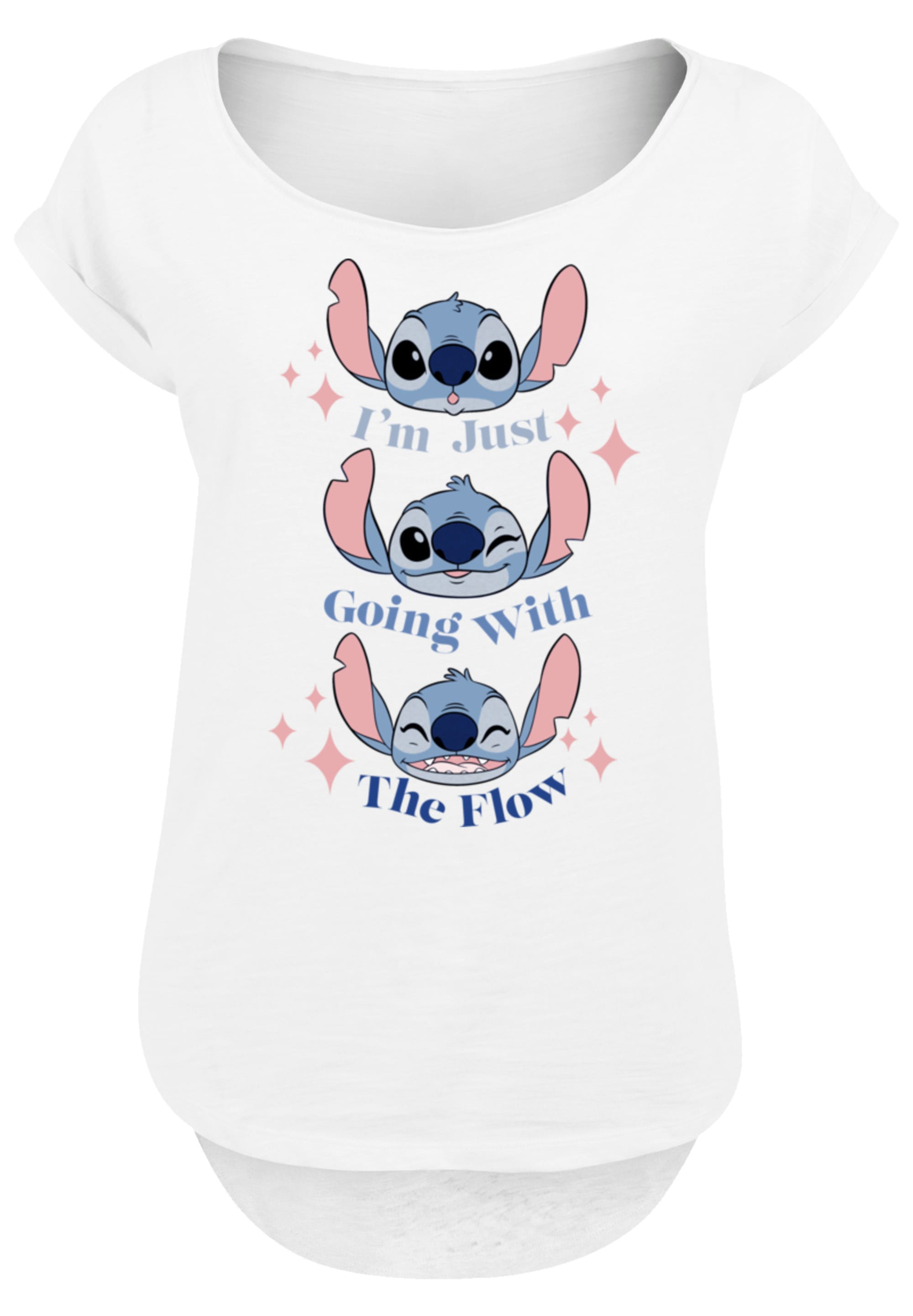 F4NT4STIC T-Shirt "Disney Lilo & Stitch Going With The Flow", Premium Quali günstig online kaufen