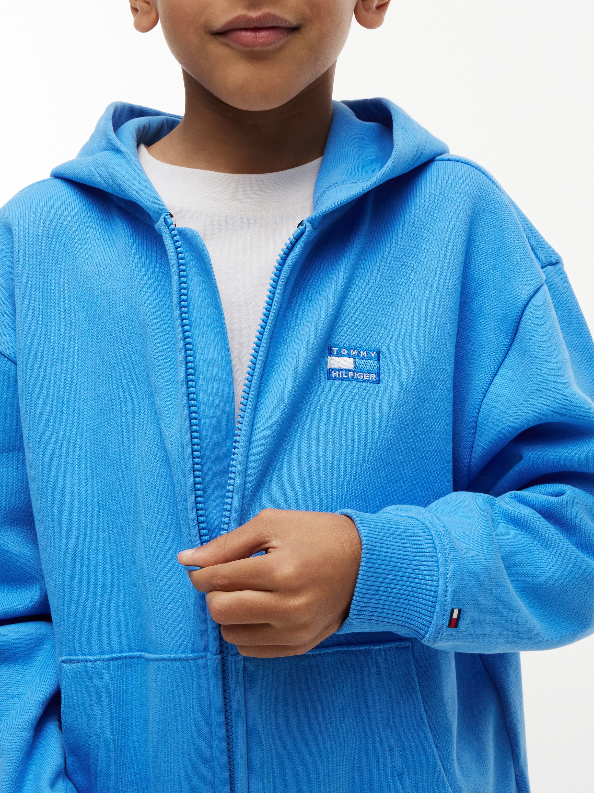 Tommy Hilfiger Kapuzensweatjacke Kinder bis 16 Jahre