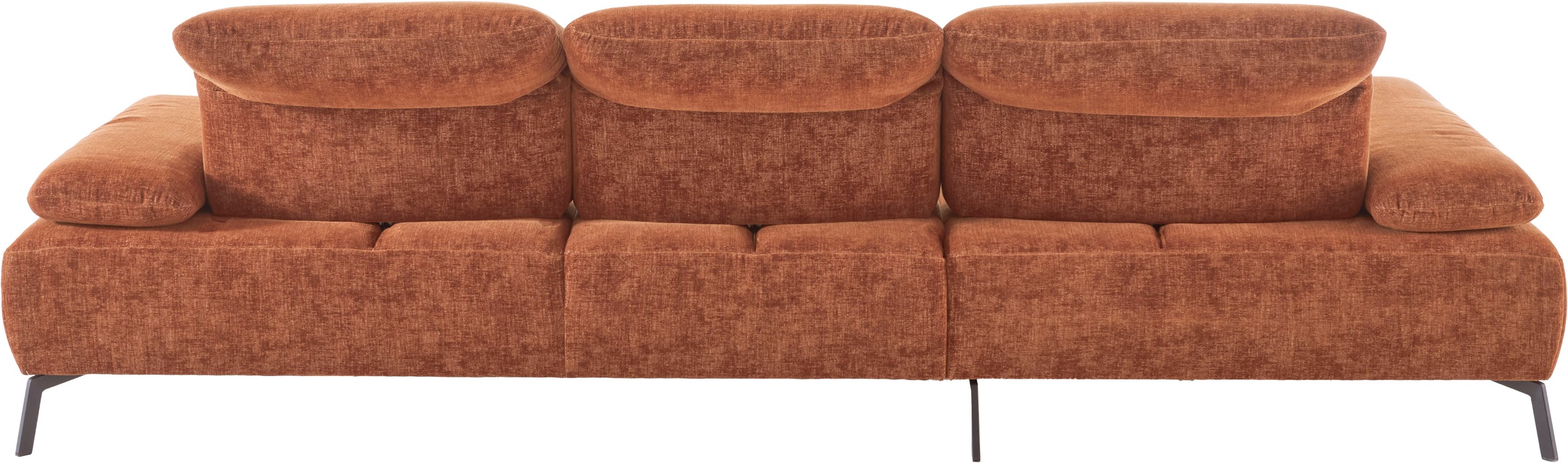 Thumbnail - Home affaire Ecksofa "Liora, L-Form mit verstellbarem Kopfteil, Breite 291 cm" klappbare Armlehne, Tonnentaschenfederker...