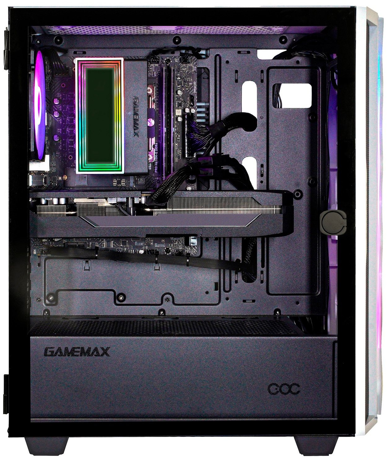GAMEMAX Gaming-PC »Diamond WT 8172 AMD Ryzen 7 5700X 32GB 1TB SSD RX9070« Windows 11