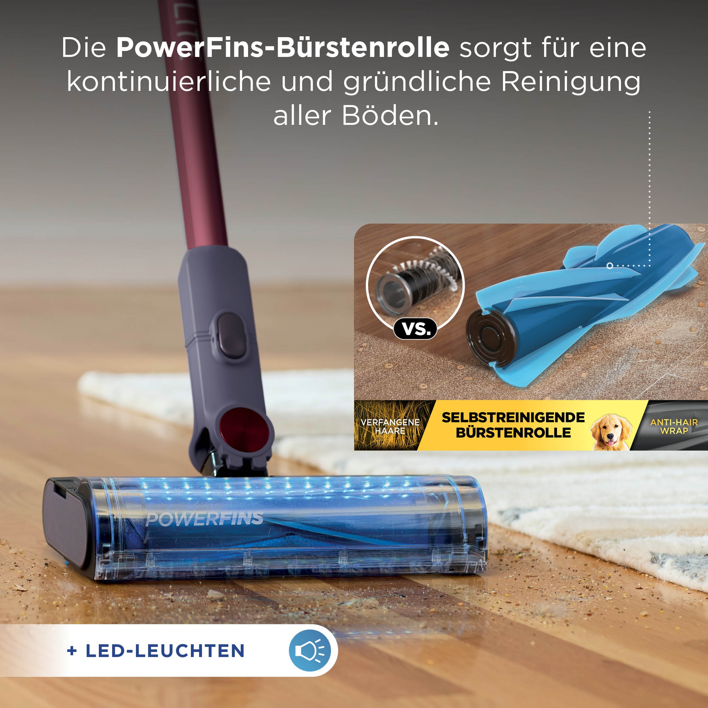 Shark Akku-Bodenstaubsauger »BU1621EU PowerLite«