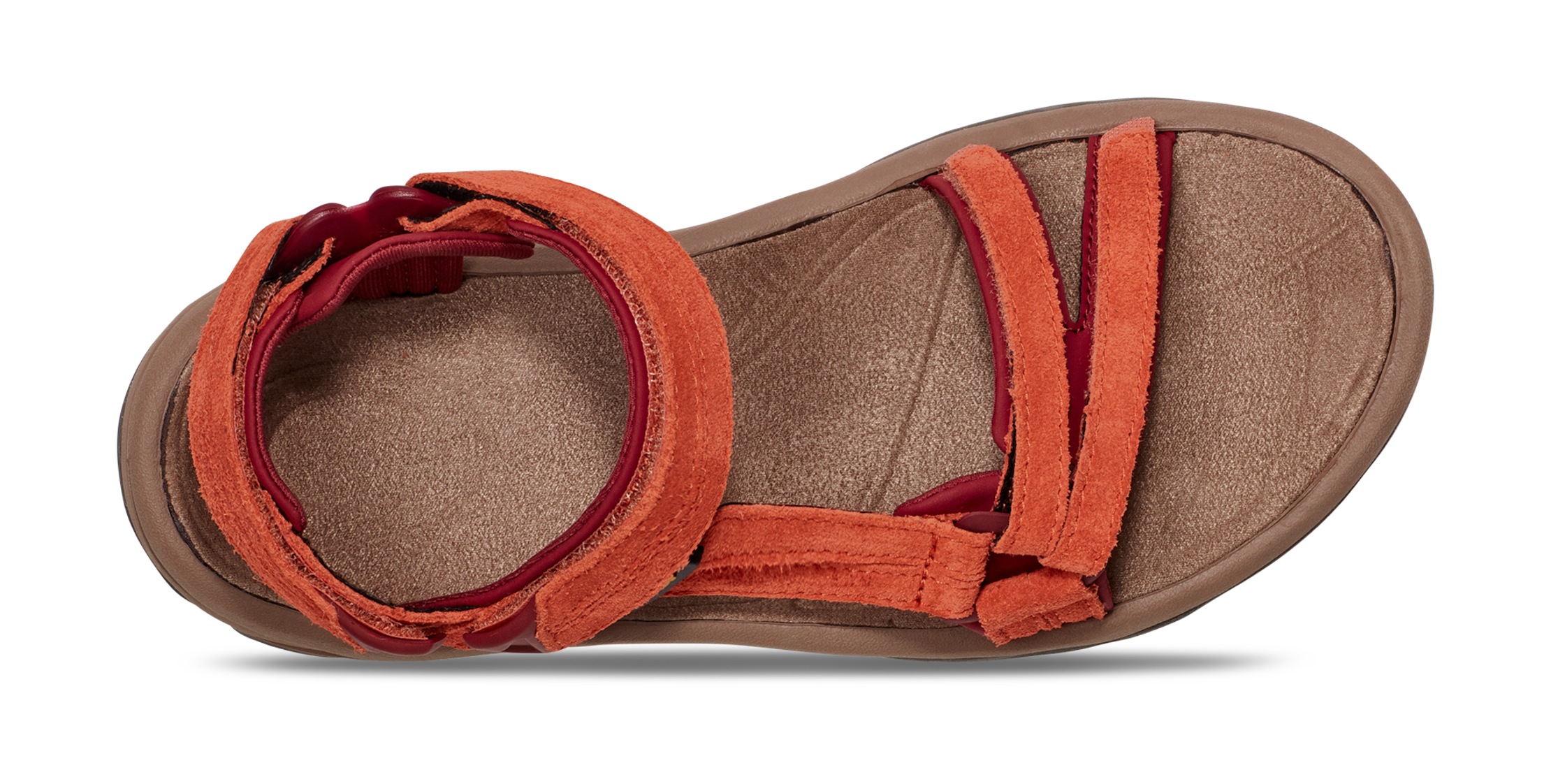 Teva Terra Fi Lite Suede Womens Sandal Orange 37 3