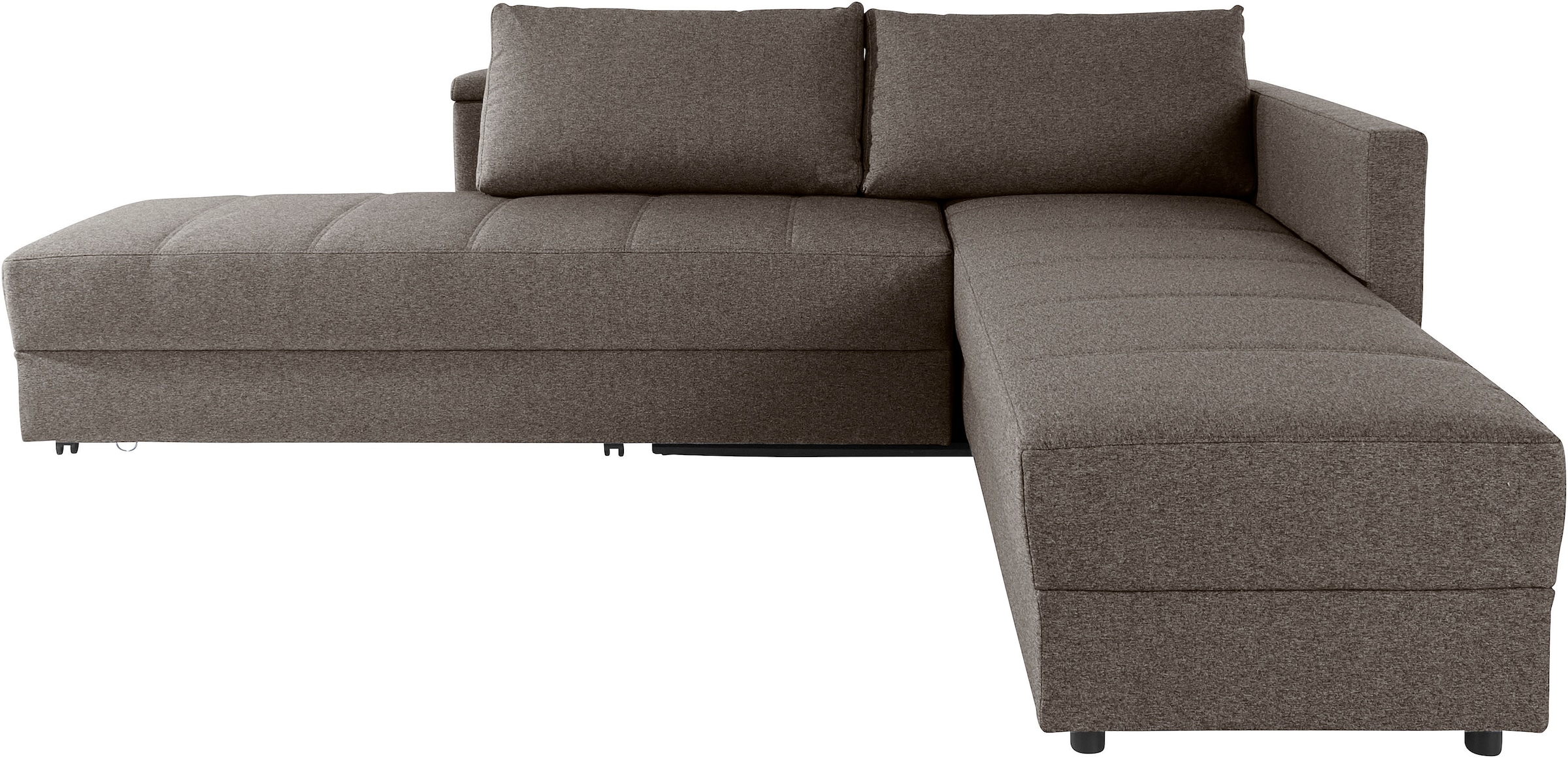 Ecksofa »LooksIII L-Form«, durch Drehfunktion zum Bett wandelbar, inklusive Staufach